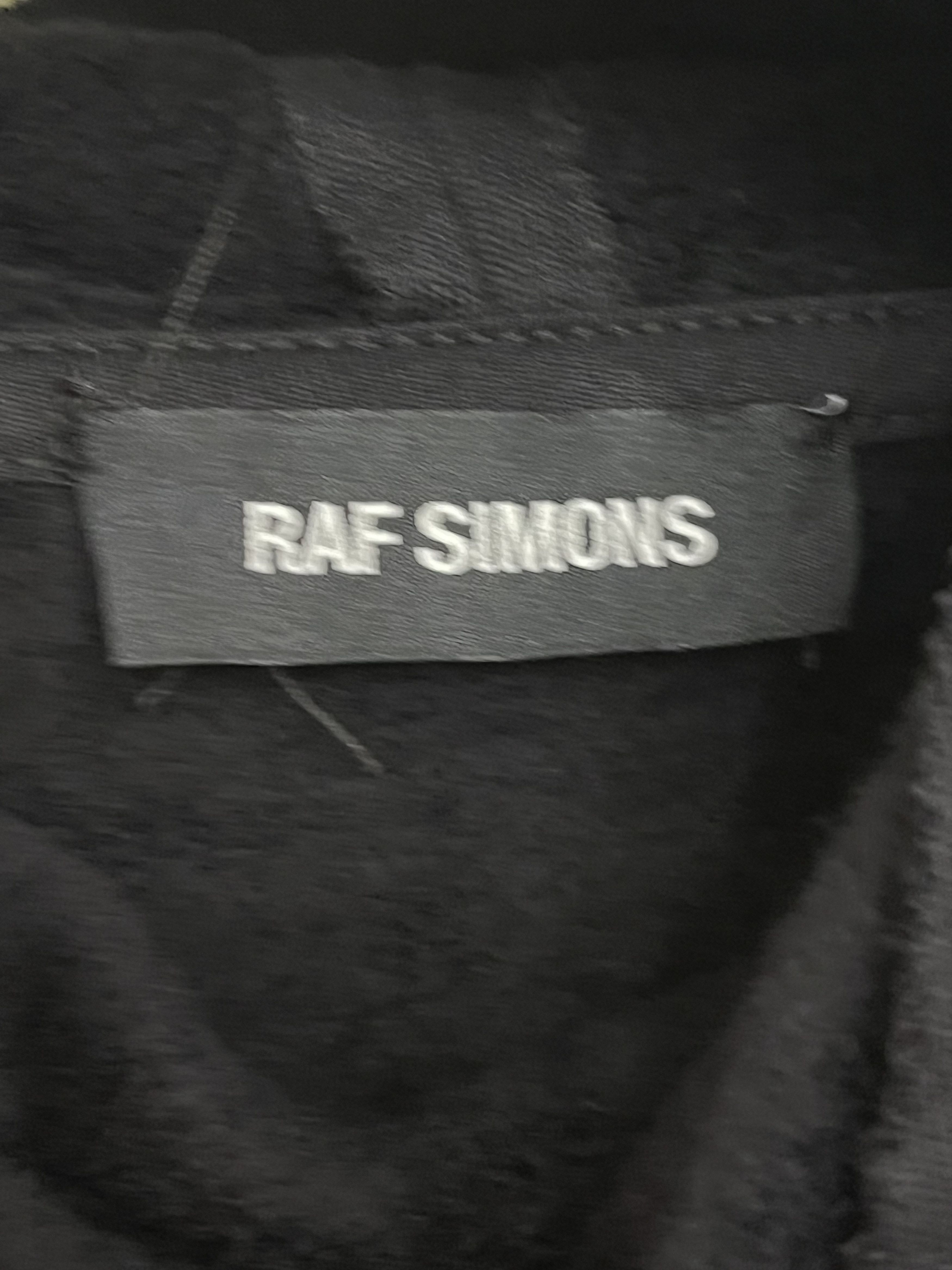 Raf Simons Raf Simons Hoodie Oversized Printed / Asymmetrical- Rare Size US M / EU 48-50 / 2 - 7 Thumbnail