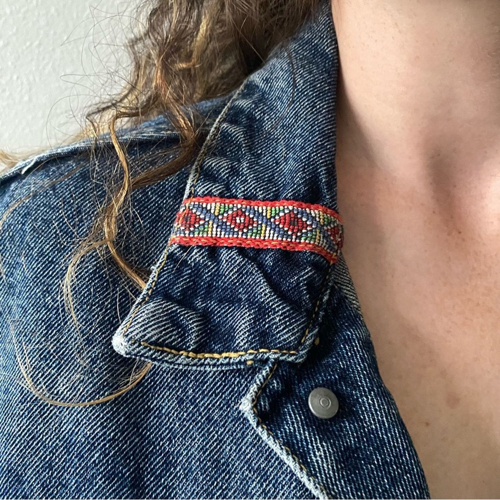 Guess Guess Vintage 90’s Denim Jacket Size M / US 6-8 / IT 42-44 - 3 Thumbnail