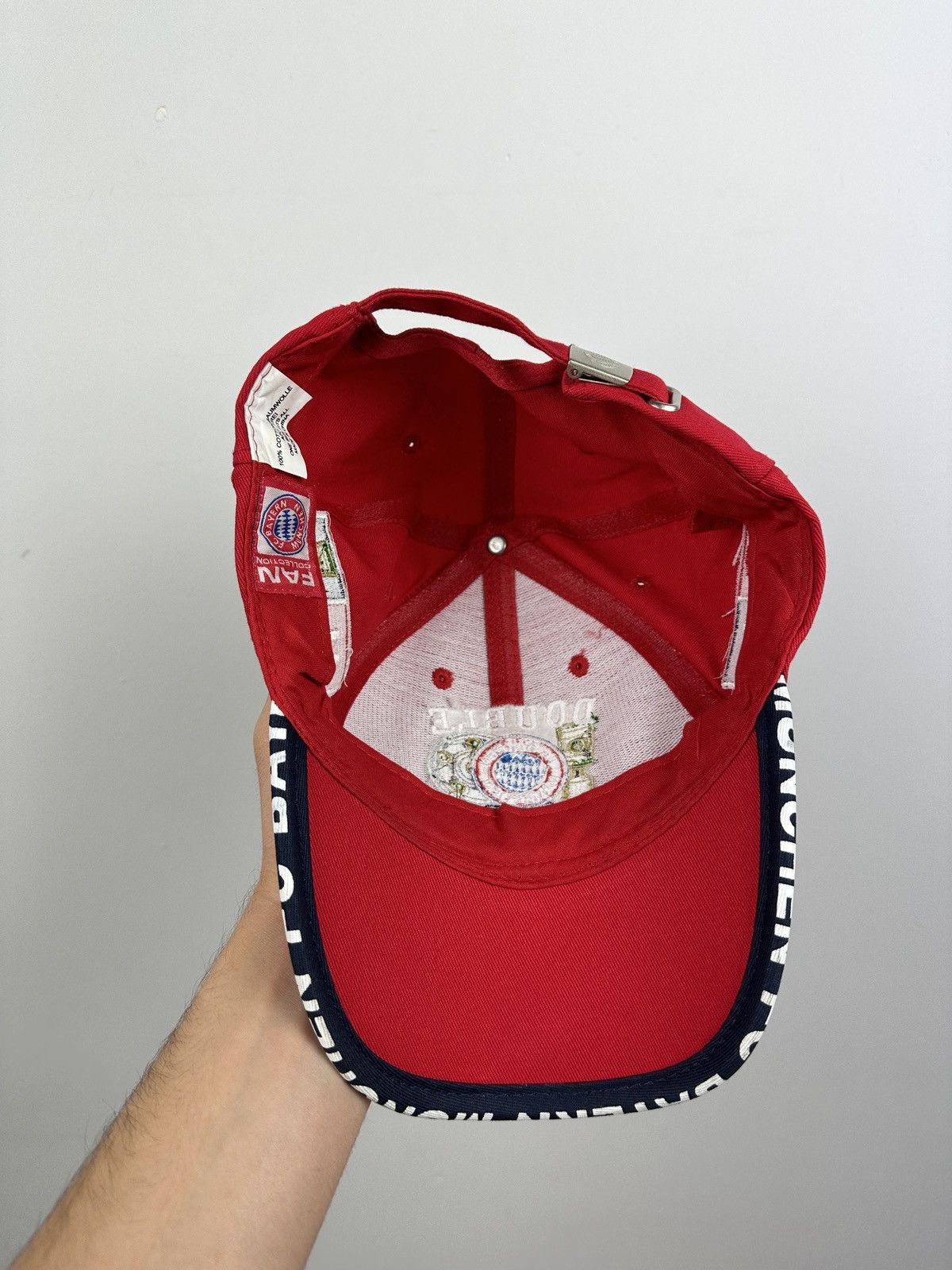 Vintage Vintage Bayern Munich 2003 Double Cup Cap Size ONE SIZE - 11 Thumbnail