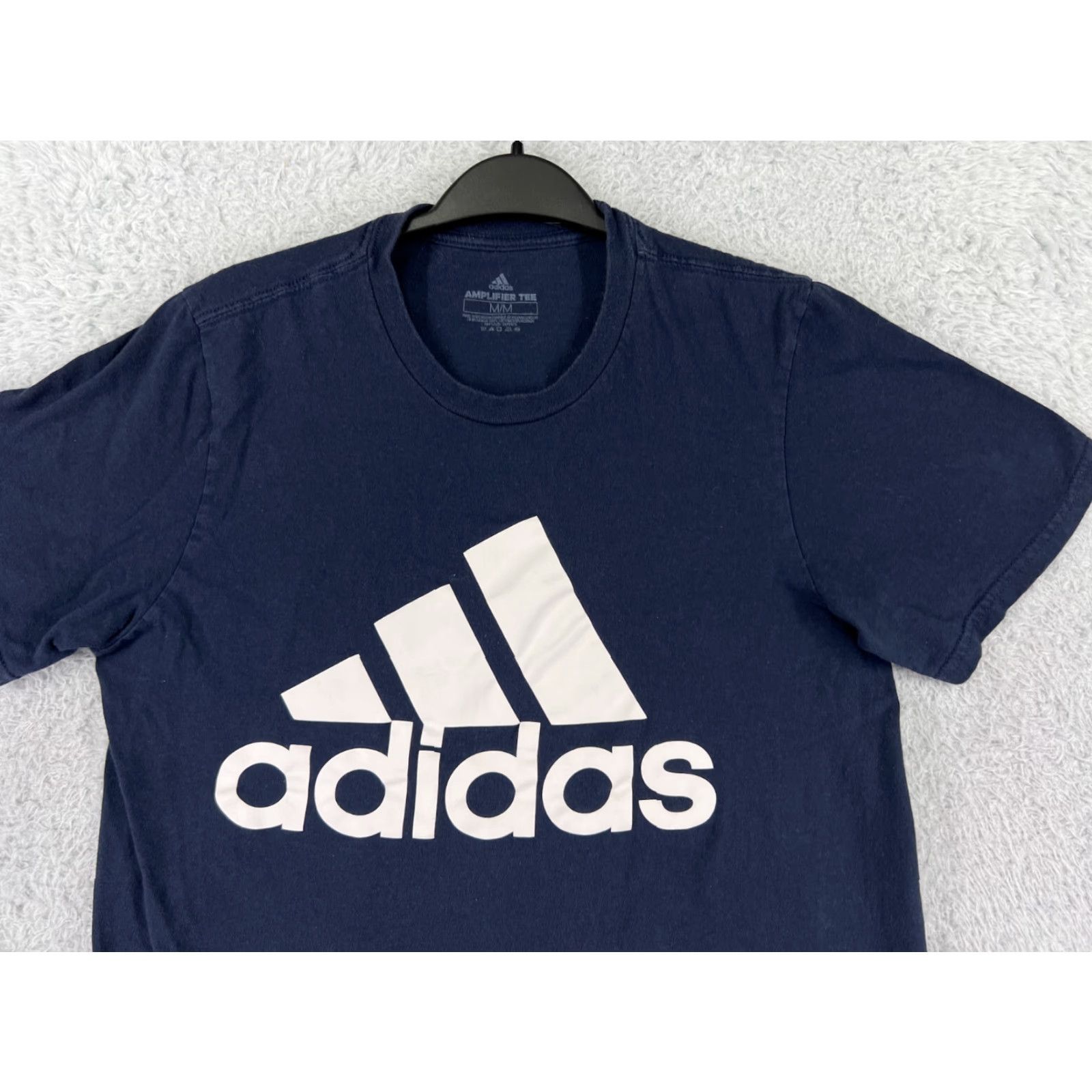 Adidas Adidas Shirt Mens Small Blue Graphic Print Logo Short Sleeve Crew Size US S / EU 44-46 / 1 - 5 Thumbnail