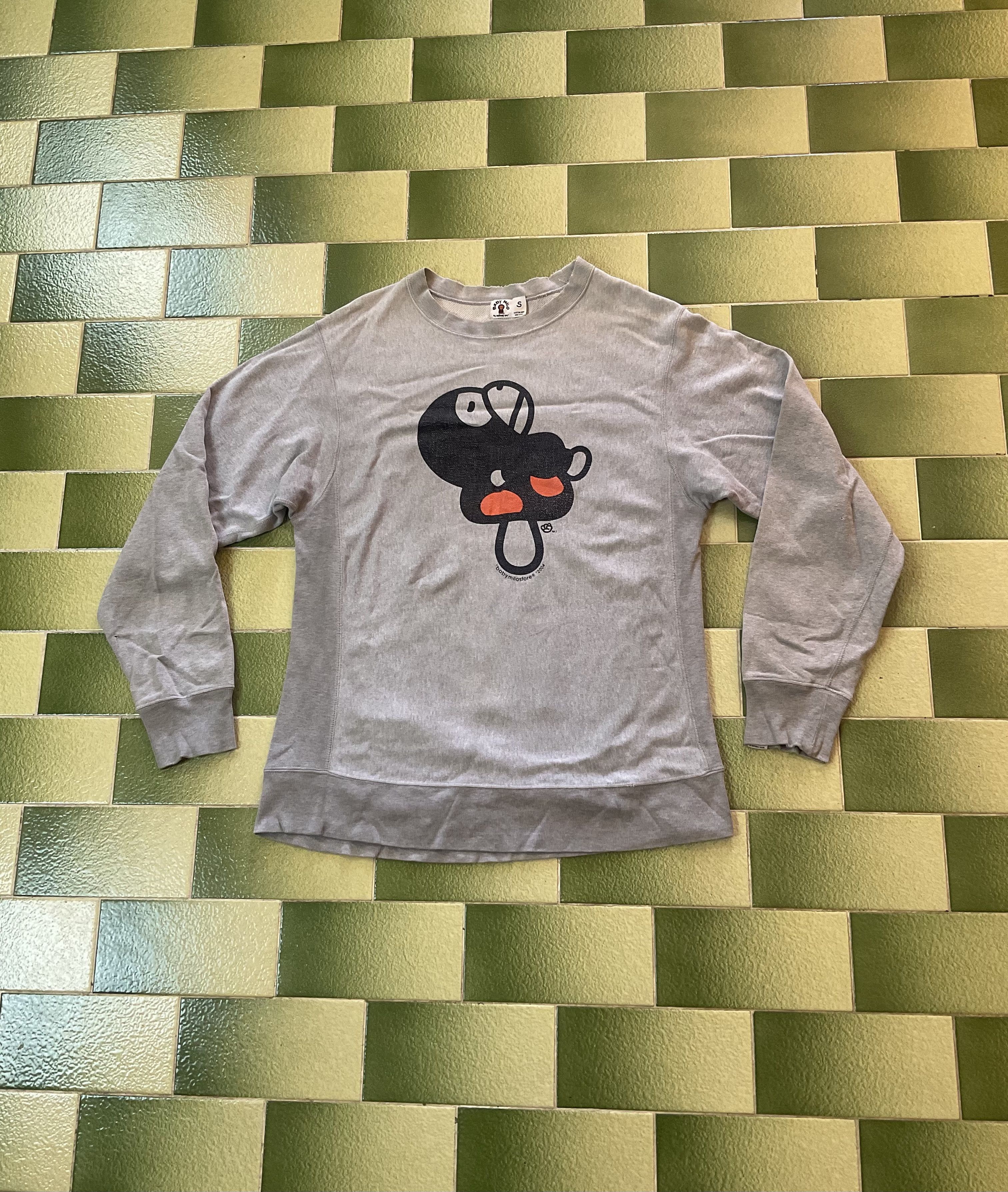 トップス A BATHING APE BABY MILO 2004 sweat Bape × Vintage Vintage 2004 Baby Milo Bathing Ape Sweatshirt