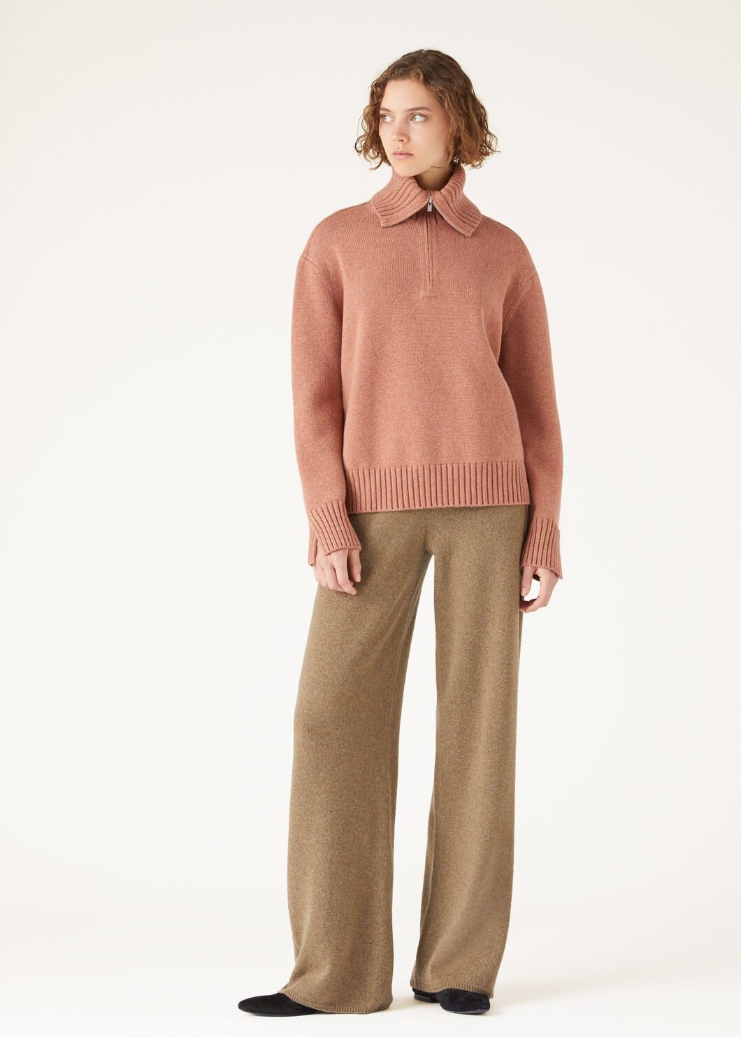 Loro Piana o1w1db10825 FAN3805 Parksville Sweater in Brown Size L / US 10 / IT 46 - 2 Thumbnail