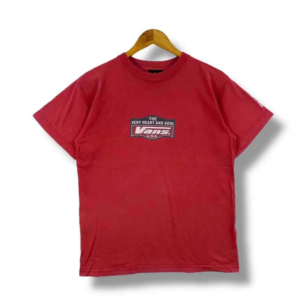 Vans Vintage 90's VANS USA The Very Heart And Soul Graphic Tee Size US M / EU 48-50 / 2 - 1 Thumbnail