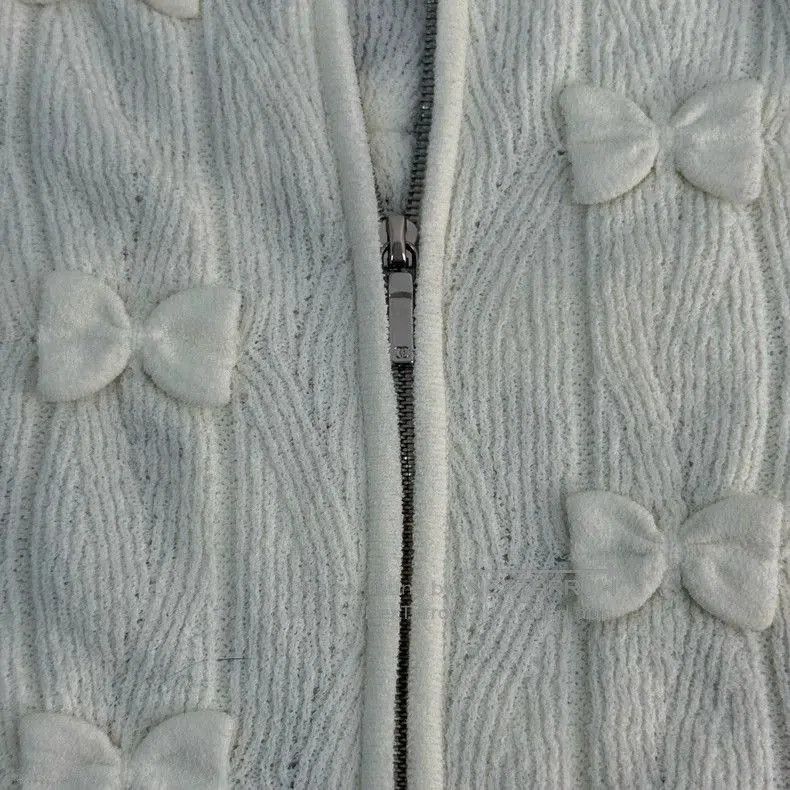 Chanel Chanel White Bow Zip Vest. Size US S / EU 44-46 / 1 - 8 Thumbnail