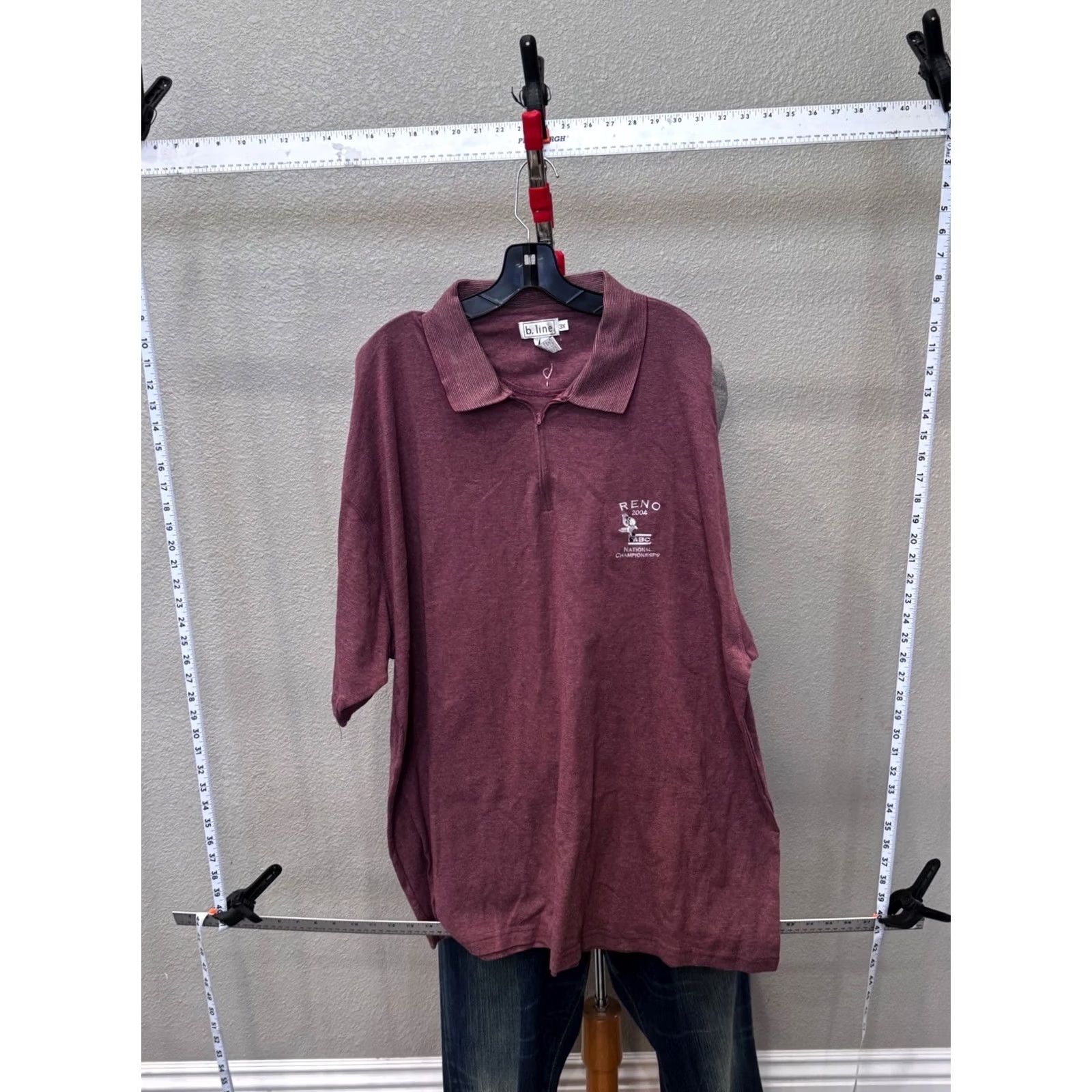 Vintage Shirt Mens xxXl Reno ABC National Championship Bowling POLO Size US XXL / EU 58 / 5 - 3 Thumbnail