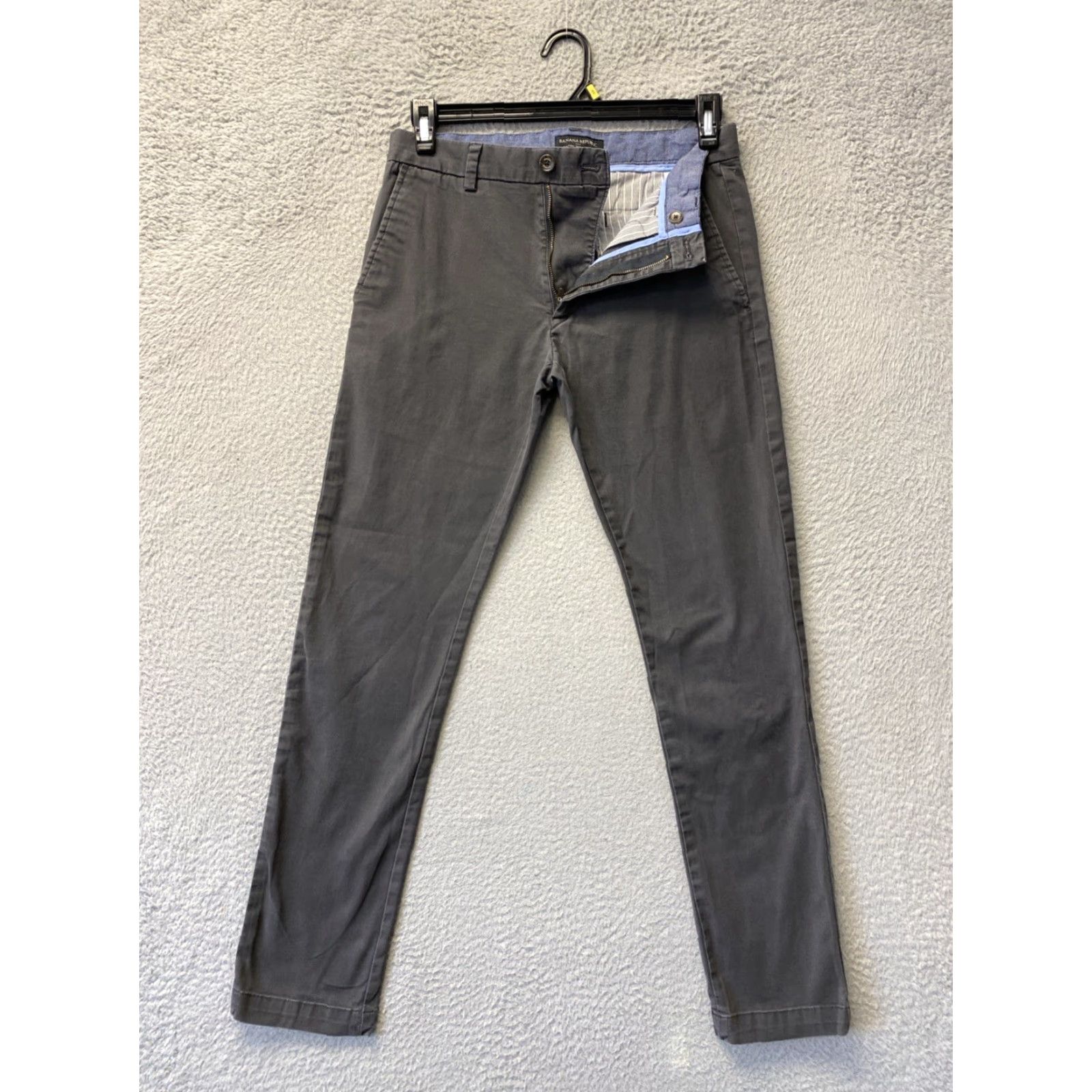 Banana Republic VINTAGE Banana Republic Men's Chino Pants Skinny Slim Casual 30 Gray Modern Size US 30 / EU 46 - 2 Thumbnail