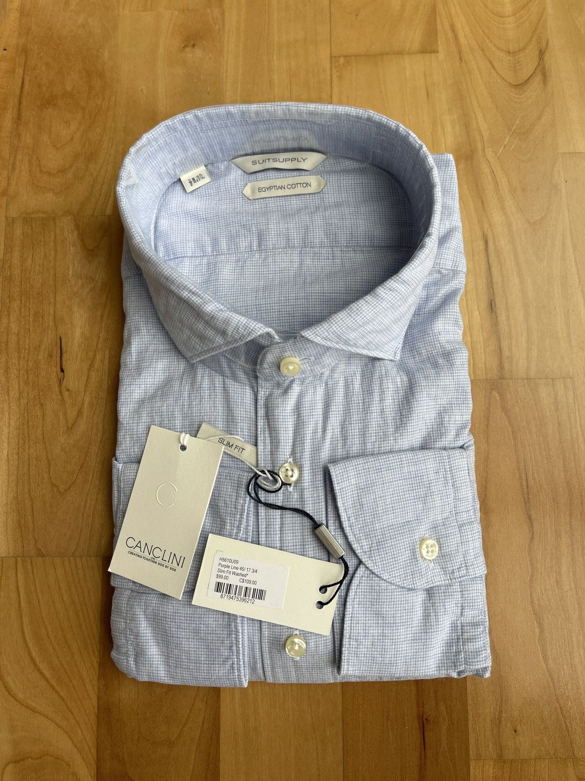 Suitsupply Suitsupply 4 Pack Shirting Size 48R - 12 Thumbnail