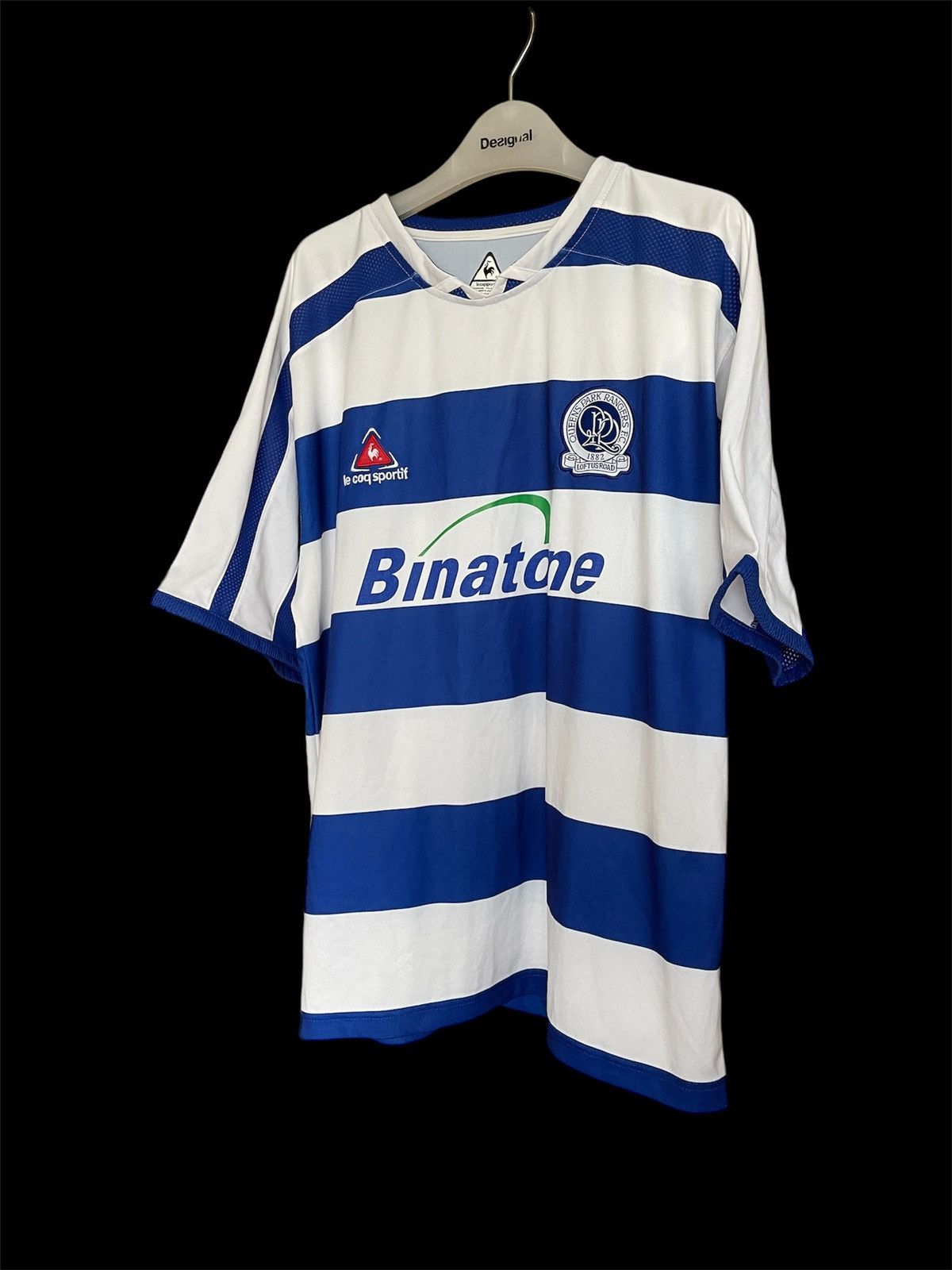 Le Coq Sportif × Vintage 2005 Le Coq Sportif Queens Park Rangers vintage jersey Size US M / EU 48-50 / 2 - 3 Thumbnail