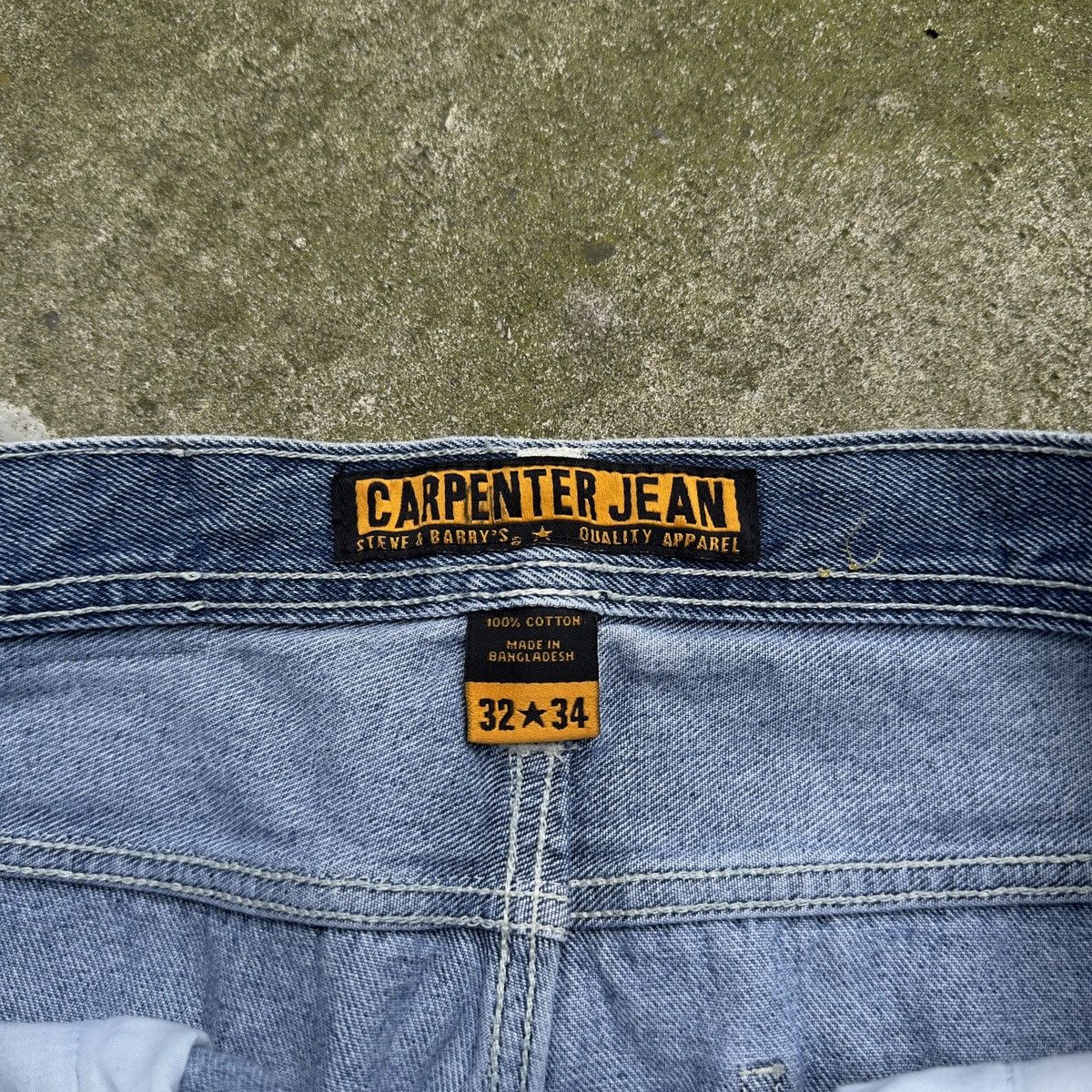 Vintage Vintage Faded Baggy Light Wash Skater Jeans ERD Grunge Size US 32 / EU 48 - 5 Thumbnail