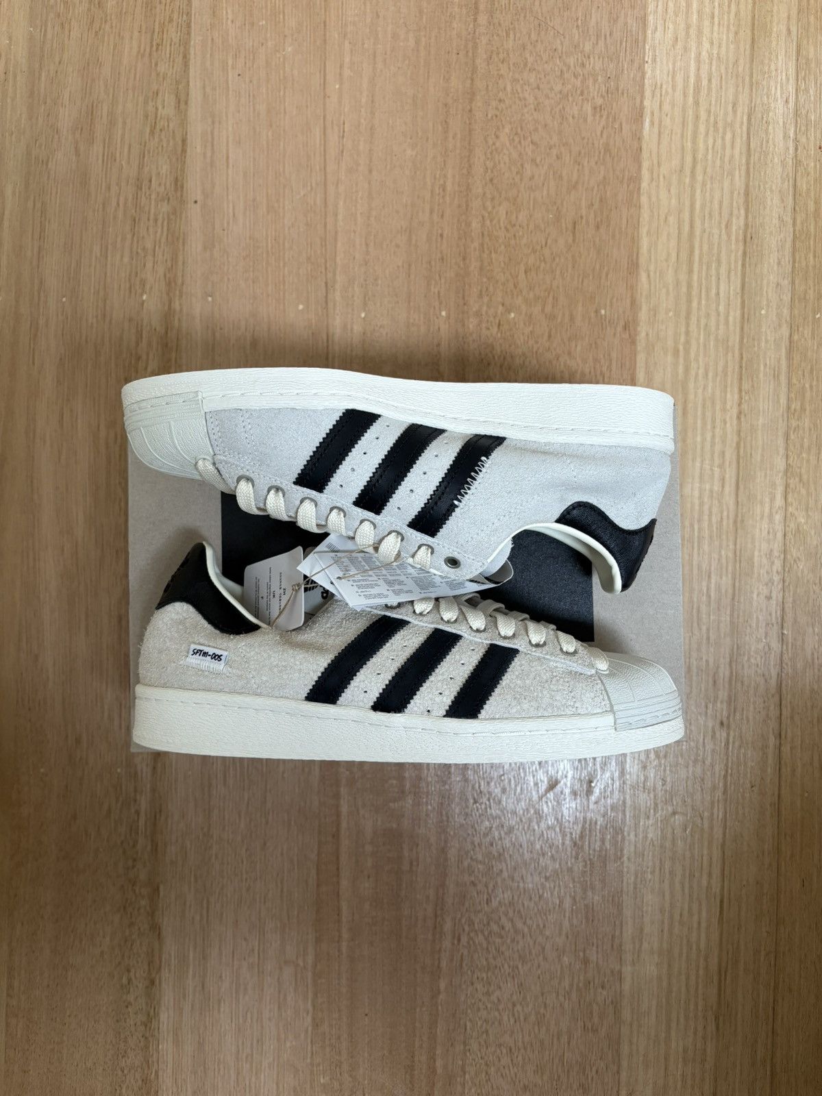 Adidas × Song For The Mute Adidas x SFTM Superstar 82 Sneaker Size US 8.5 / EU 41-42 - 2 Thumbnail