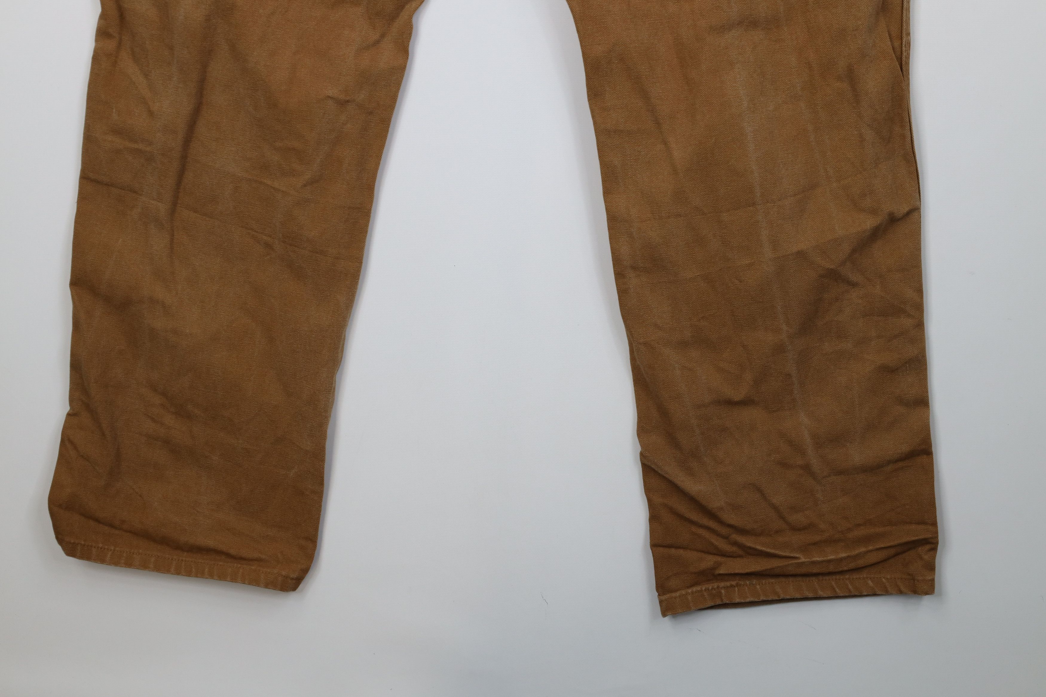 Dickies Vintage Y2K Dickies Canvas Wide Leg Dungaree Pants Brown Size US 36 / EU 52 - 14 Thumbnail