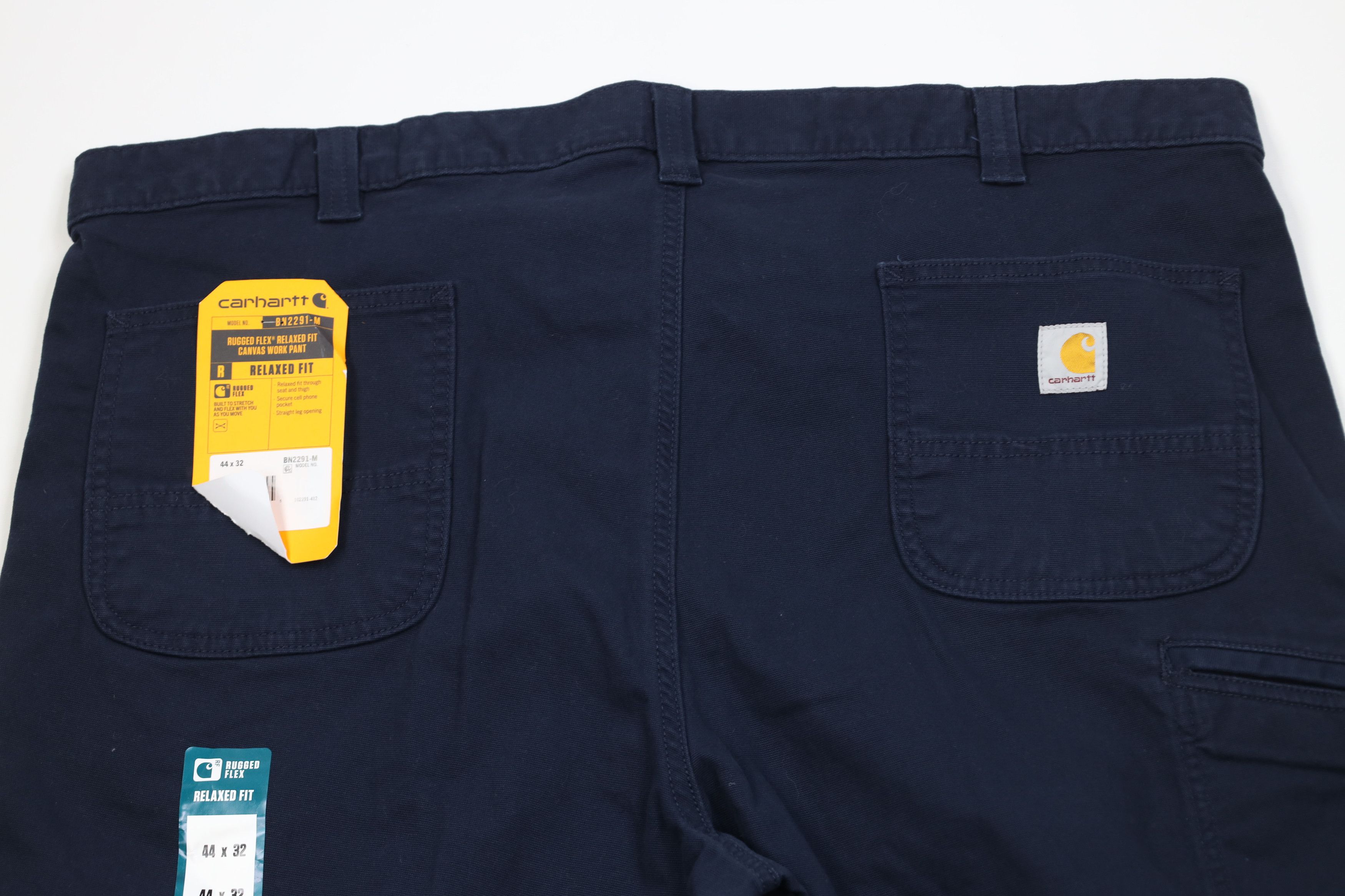 Carhartt Deadstock Vintage Y2K Carhartt Fit Wide Leg Dungaree Pants Size US 44 / EU 60 - 8 Thumbnail