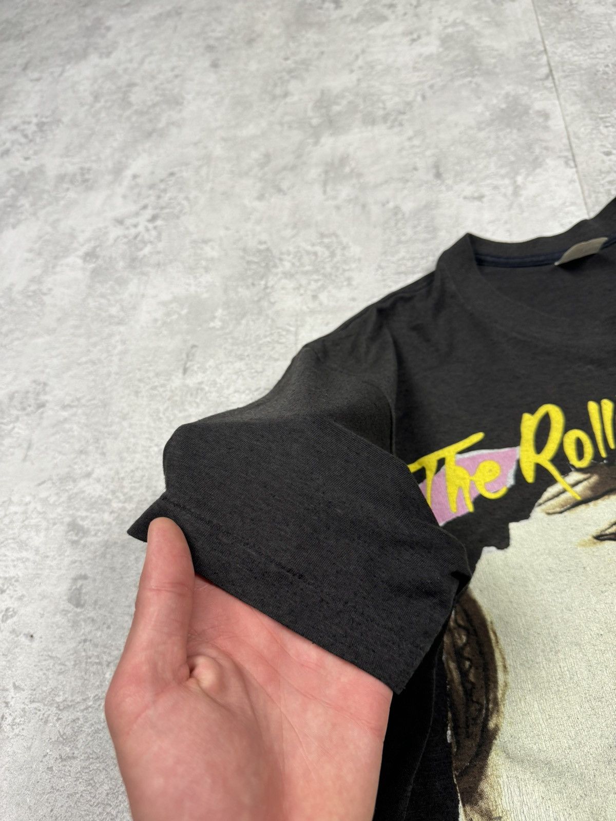 The Rolling Stones Vintage 1989 The Rolling Stones North American Tour T-Shirt Size US L / EU 52-54 / 3 - 6 Thumbnail