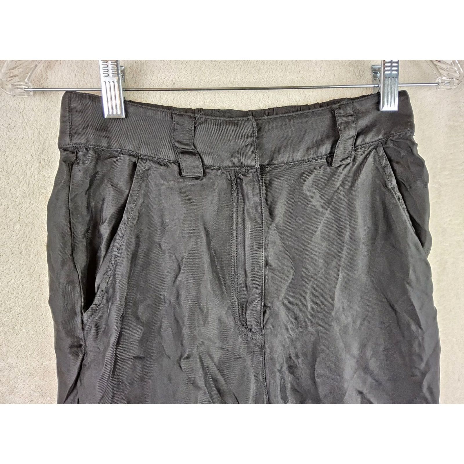 Cinq a Sept Cinq A Sept Jogger Pants Women's XXS Black SilkY Hosiery? Size 24" / US 00 / IT 34 - 4 Thumbnail