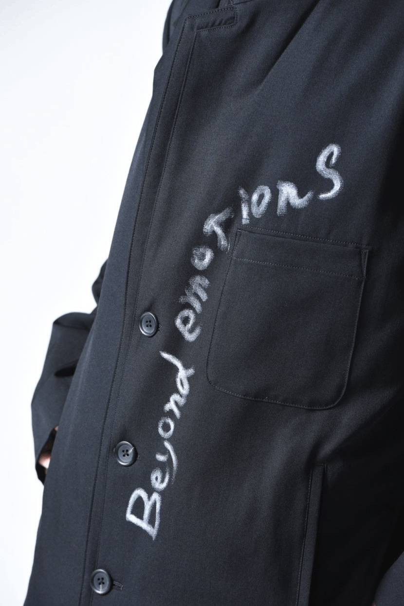 Yohji Yamamoto Yohji Yamamoto Pour Homme - Double Layered Long Coat Size US L / EU 52-54 / 3 - 6 Thumbnail