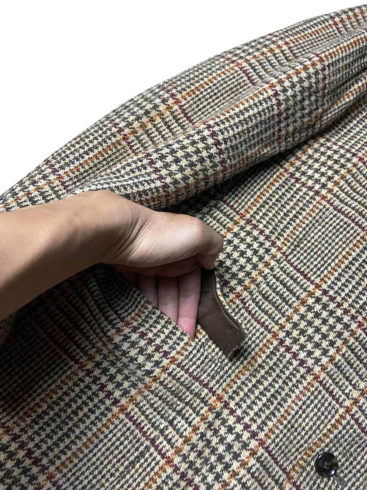 Harris Tweed Do Classe + Harris Tweed Checkered Blazer (168) Size US XXL / EU 58 / 5 - 2 Thumbnail
