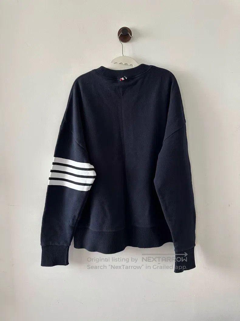 Thom Browne Thom Browne Blue Sweatshirt Size US M / EU 48-50 / 2 - 2 Thumbnail
