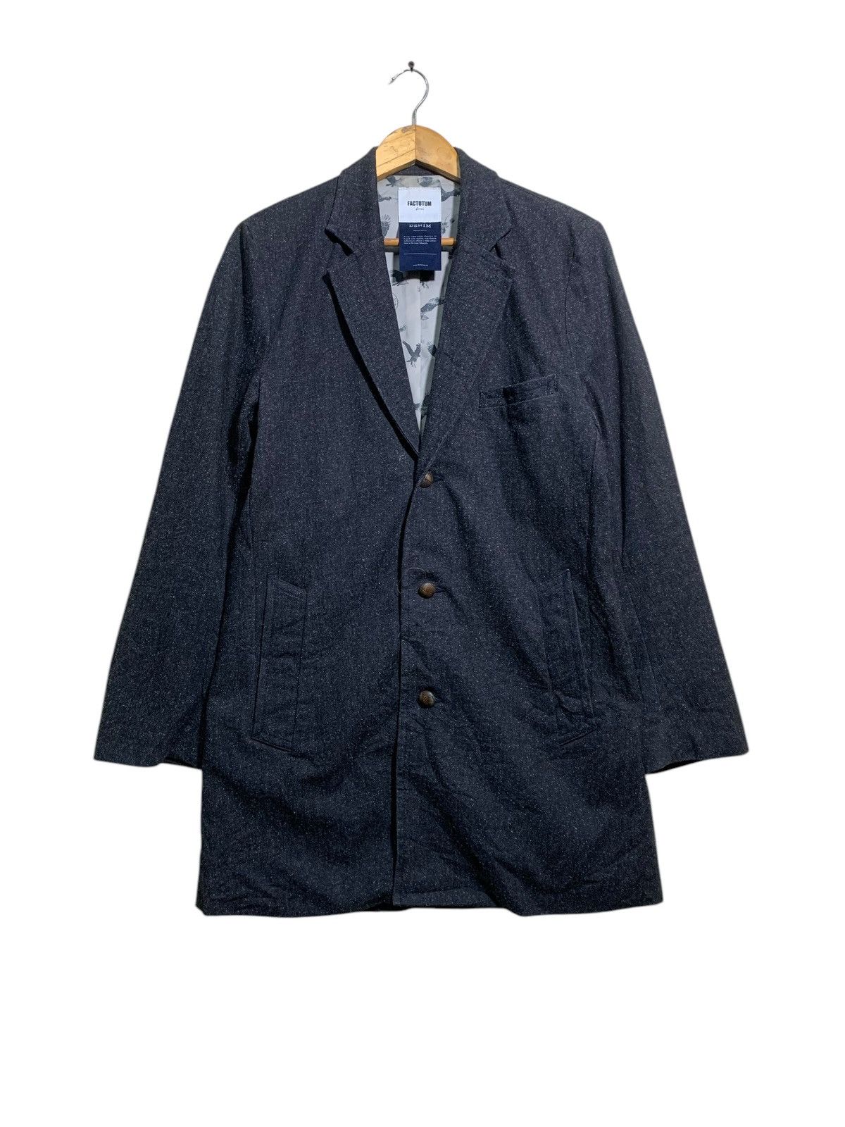 FACTOTUM × Sophnet. 🔥FACTOTUM DENIM JACKETS DARK BLUE Size US M / EU 48-50 / 2 - 2 Thumbnail