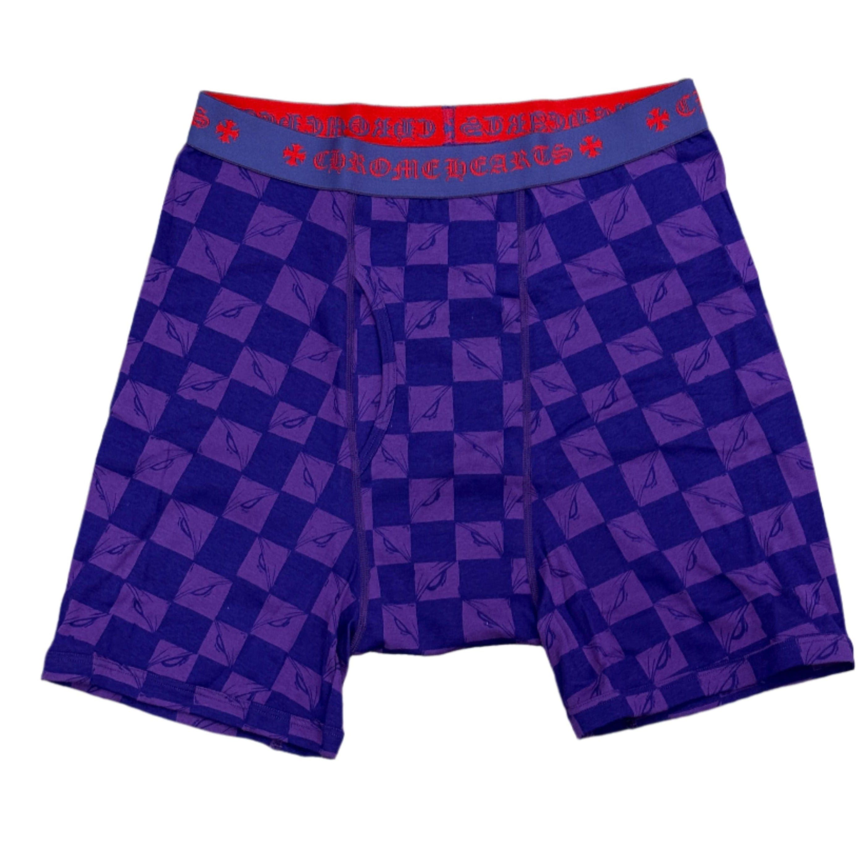 Chrome Hearts Matty Boy 99 Eyes Long Boxer Brief Purple Size US 32 / EU 48 - 1 Preview