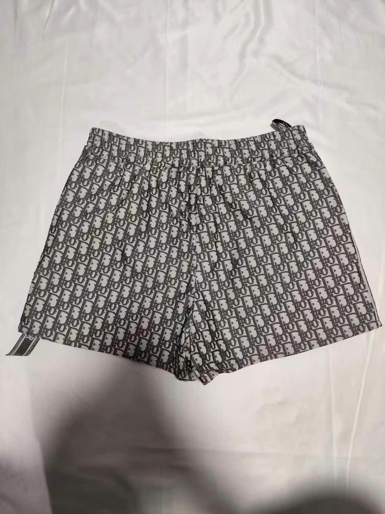 Dior DIOR Printed Technical Taffeta Jacquard Mid-Rise Shorts K13 Size 34" / US 12 / IT 48 - 2 Thumbnail