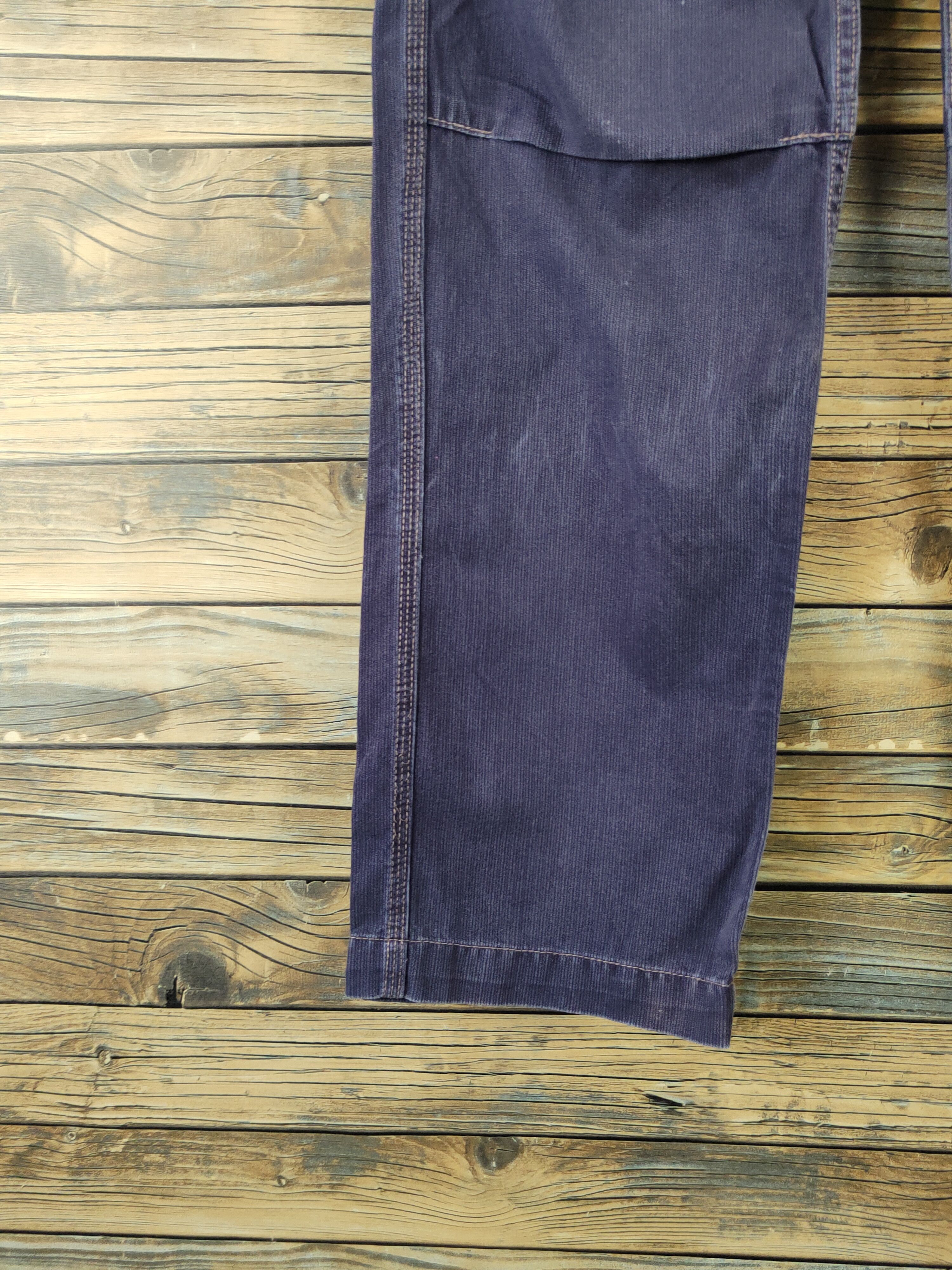 Japanese Brand DL Dogman Purple Faded Multipocket Cargo Pants #1956 Size US 29 - 6 Thumbnail