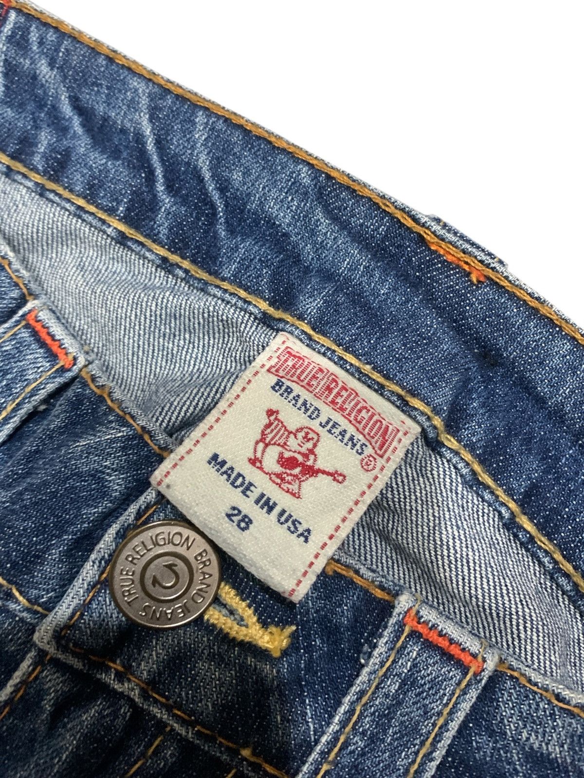 True Religion True Religion Jeans Joey Big T Super Flare Size 30" / US 8 / IT 44 - 5 Thumbnail