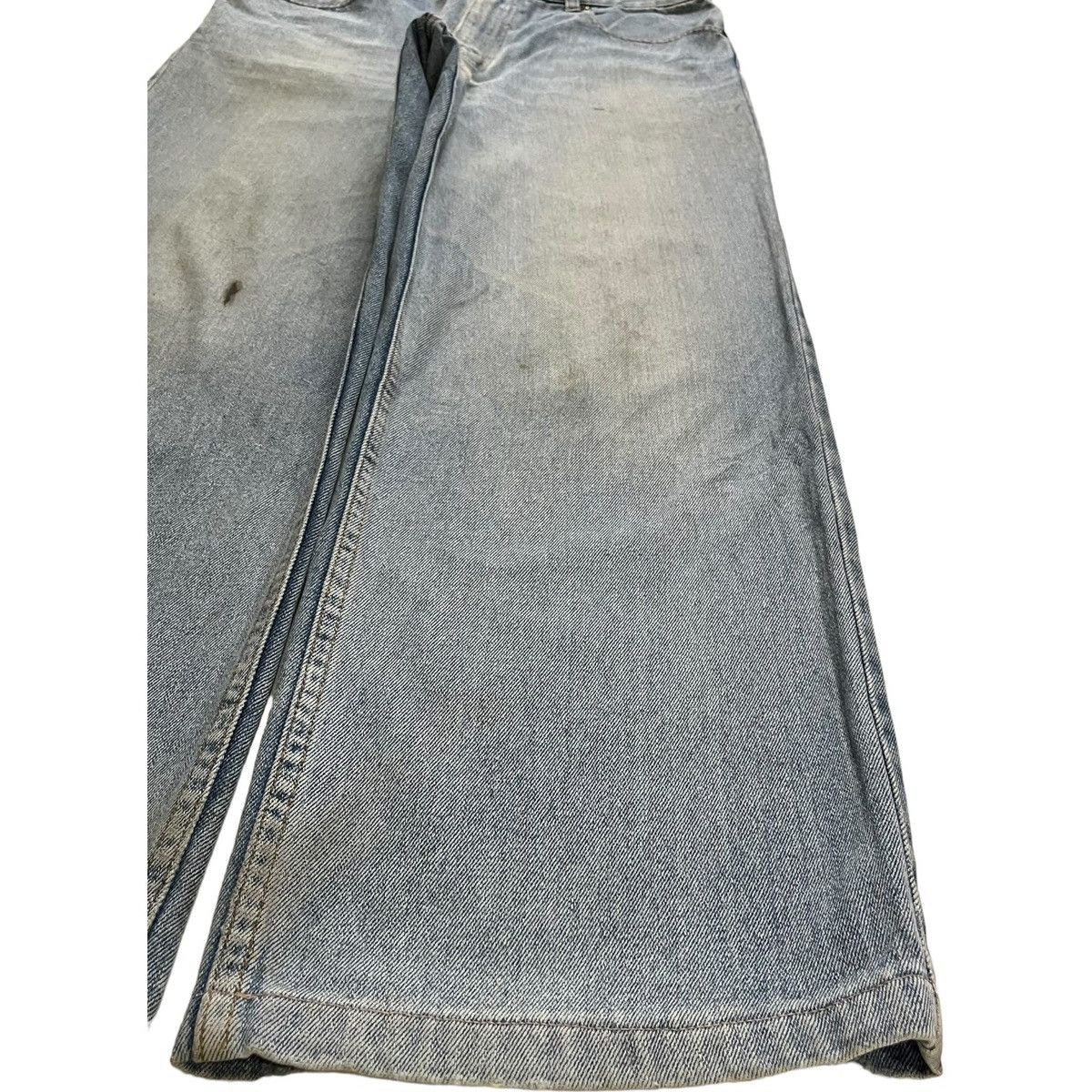 Japanese Brand SALES🔥Vintage Japanese Faded Wash Distressed Baggy Jeans Size US 33 - 7 Thumbnail
