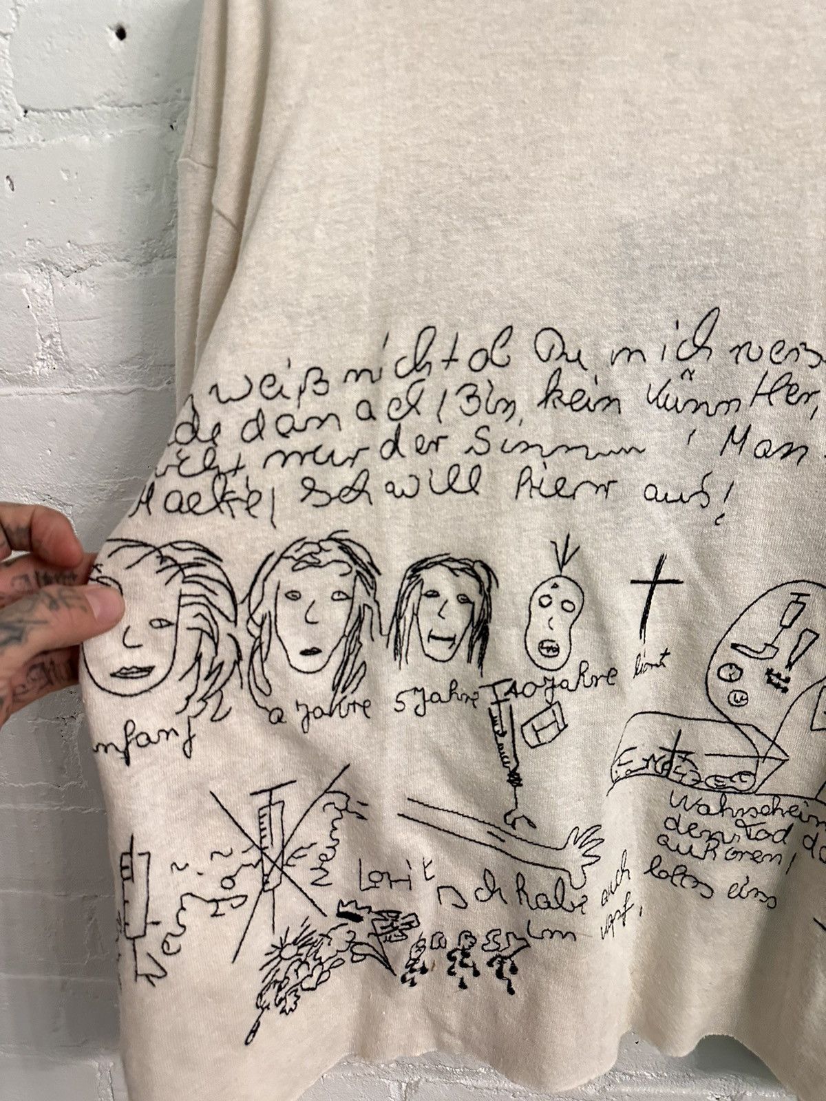 Enfants Riches Deprimes ERD Early ERD FRENCH EMBROIDERED SHIRT Size US L / EU 52-54 / 3 - 7 Thumbnail