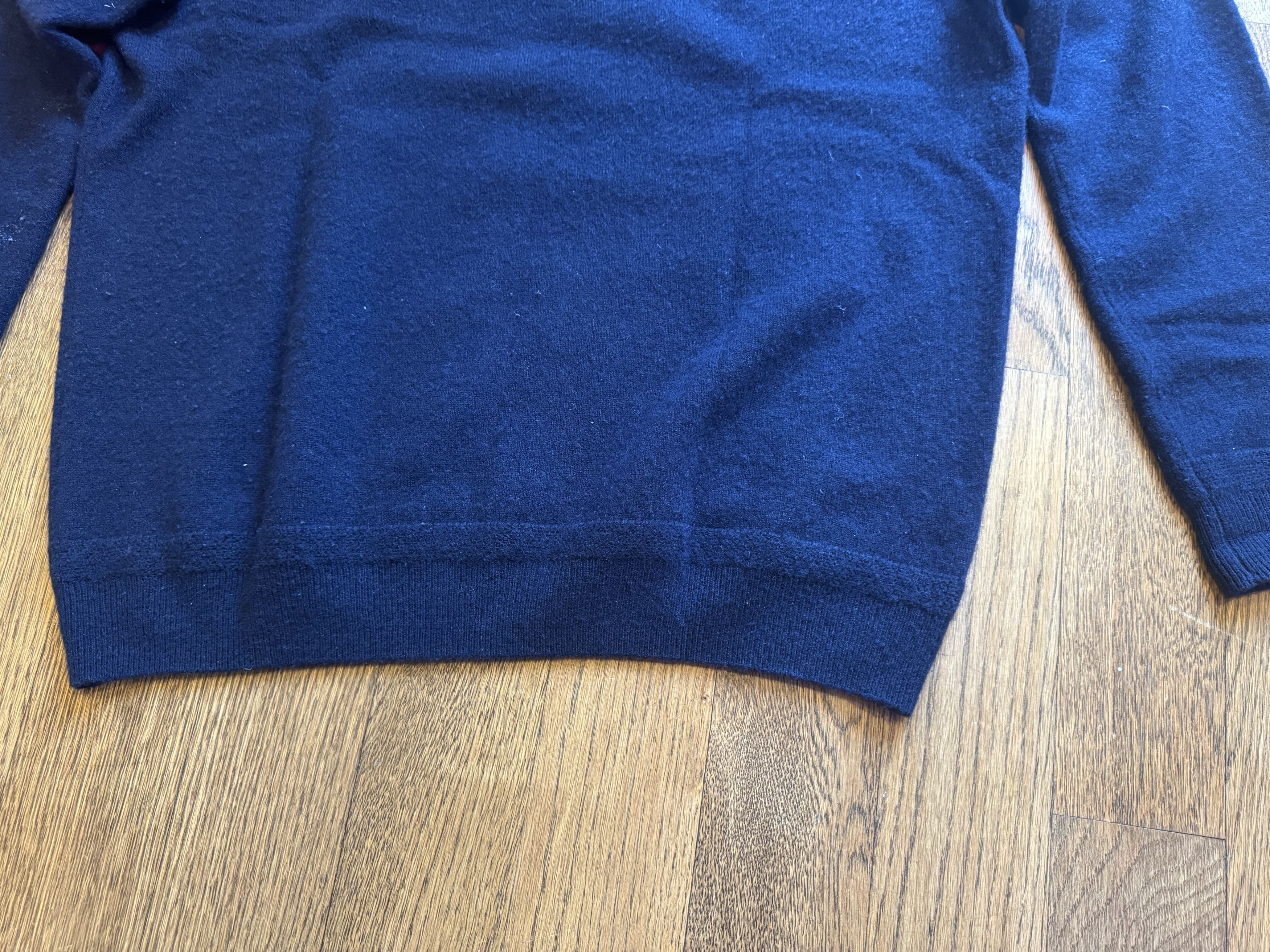 J.Crew J.Crew Men's Cashmere Sweater Navy Blue Size Large Size US L / EU 52-54 / 3 - 6 Thumbnail