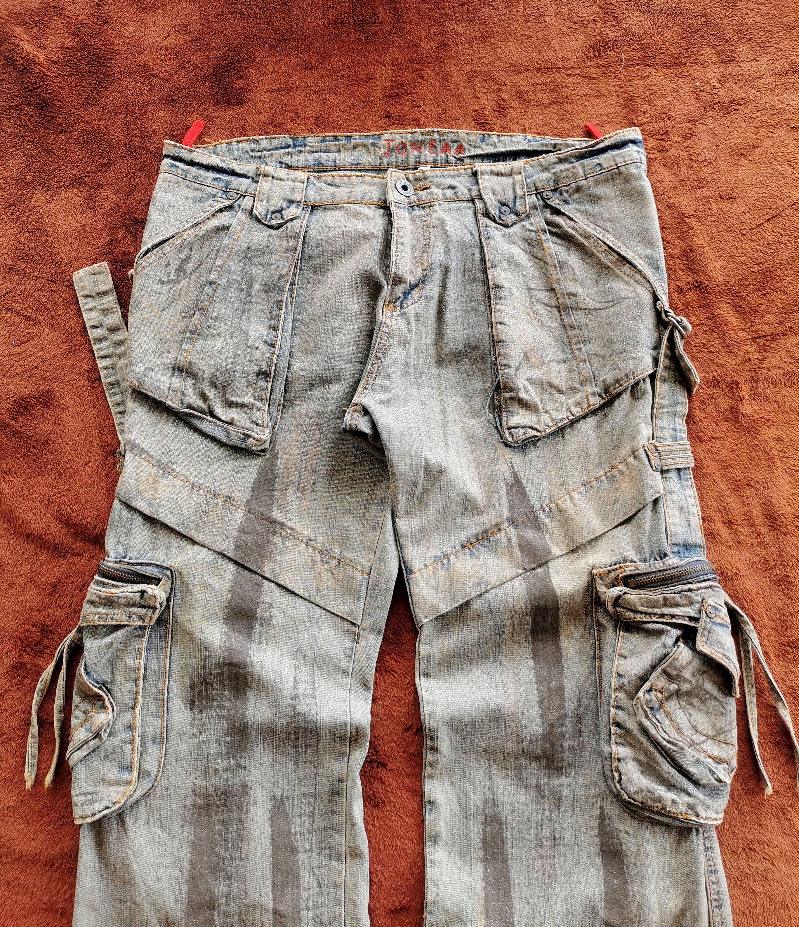 GOA JONEAA BONDAGE MULTIPOCKET DENIM PANTS Size US 38 / EU 54 - 1 Thumbnail