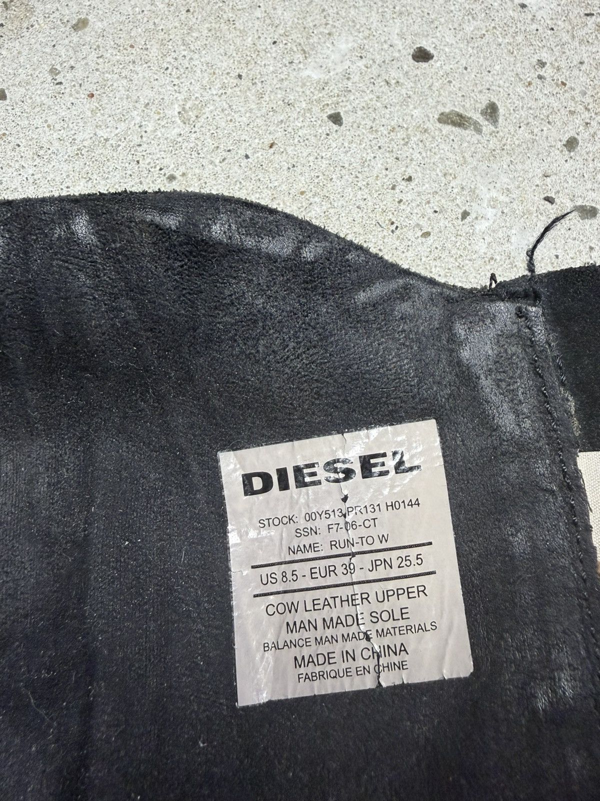 Diesel Vintage 2000s Diesel Black Cow Leather Archive Moto Boots Size US 8.5 / IT 38.5 - 11 Thumbnail