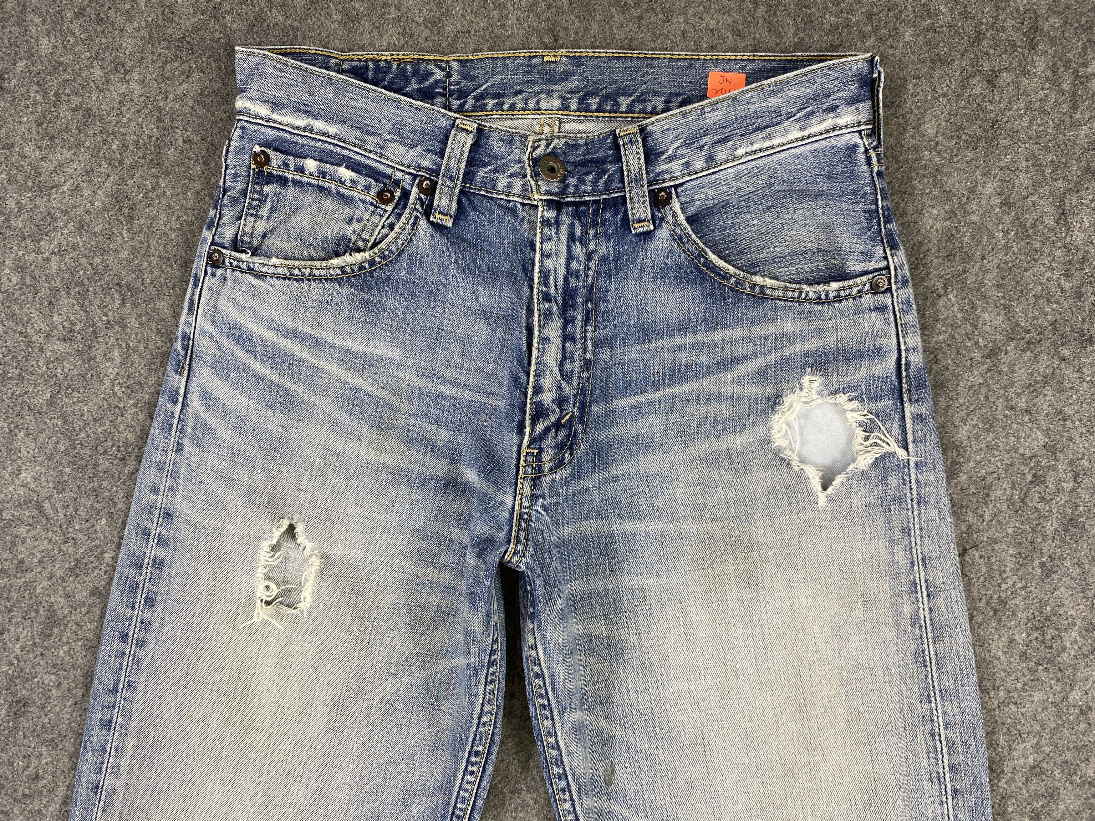 Levi's Distressed Blue Wash Vintage Levi's 503 30x34.5 Denim JN2065 Size US 30 / EU 46 - 3 Thumbnail