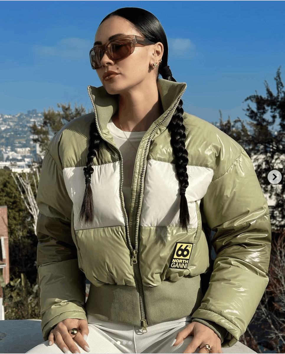 66 North 66° North x GANNI Askja Down Bomber Jacket Size S / US 4 / IT 40 - 1 Thumbnail