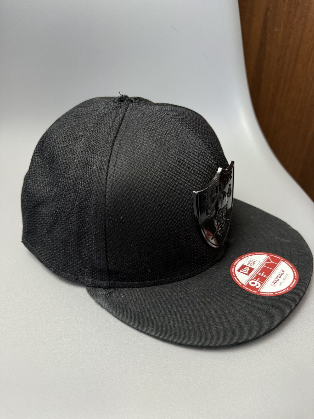 NFL Vintage Los Angeles Raiders Snapback Hat Size ONE SIZE - 4 Thumbnail