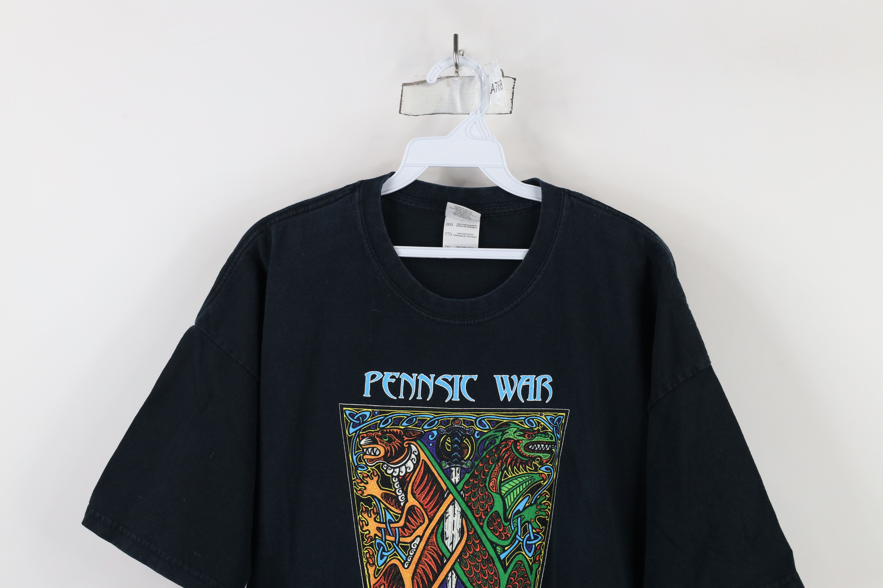 Vintage Vintage Y2K 2008 Pennsic War 37 Short Sleeve T-Shirt Black Size US XXL / EU 58 / 5 - 2 Thumbnail