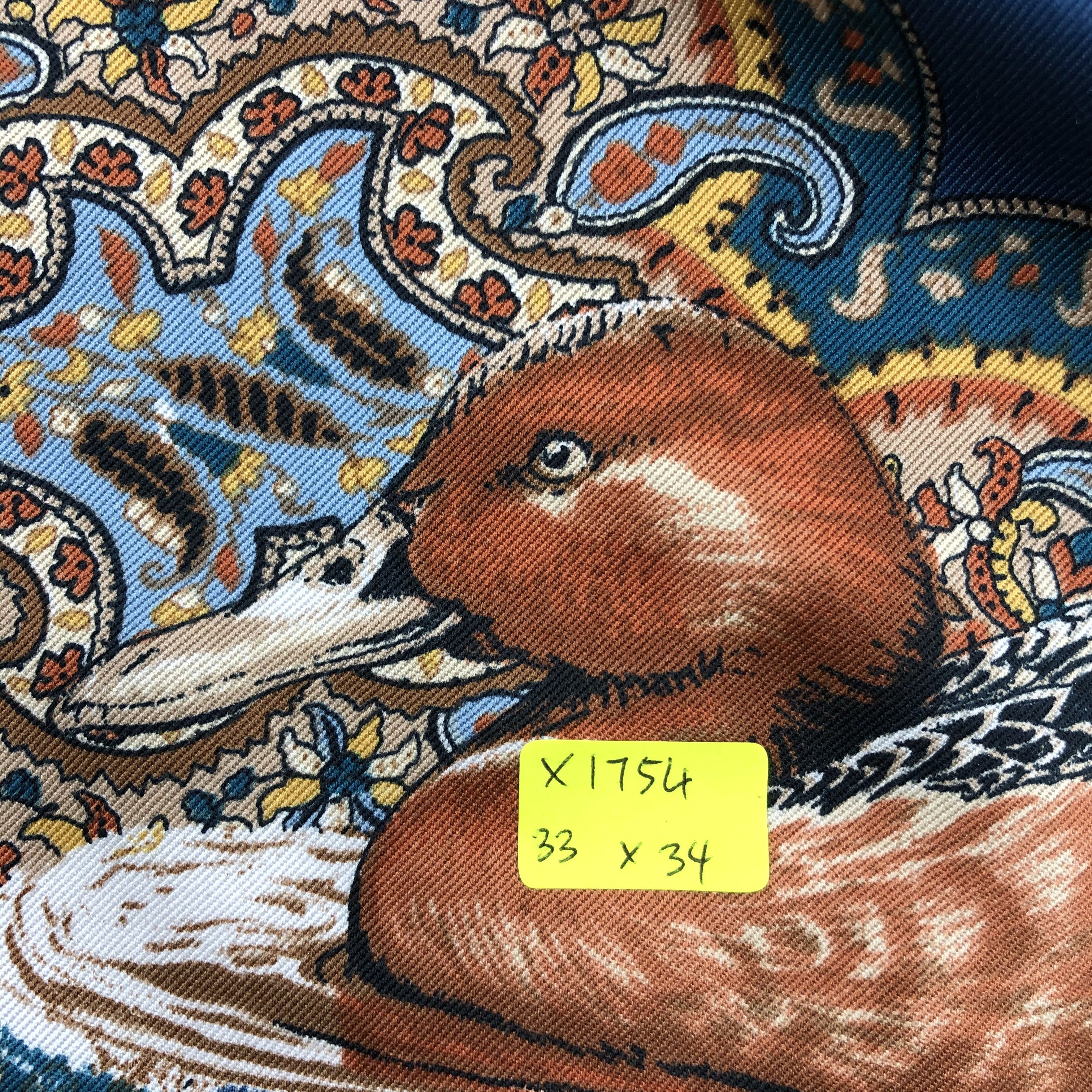 Vintage Vintage Silk Scarf Size ONE SIZE - 7 Thumbnail