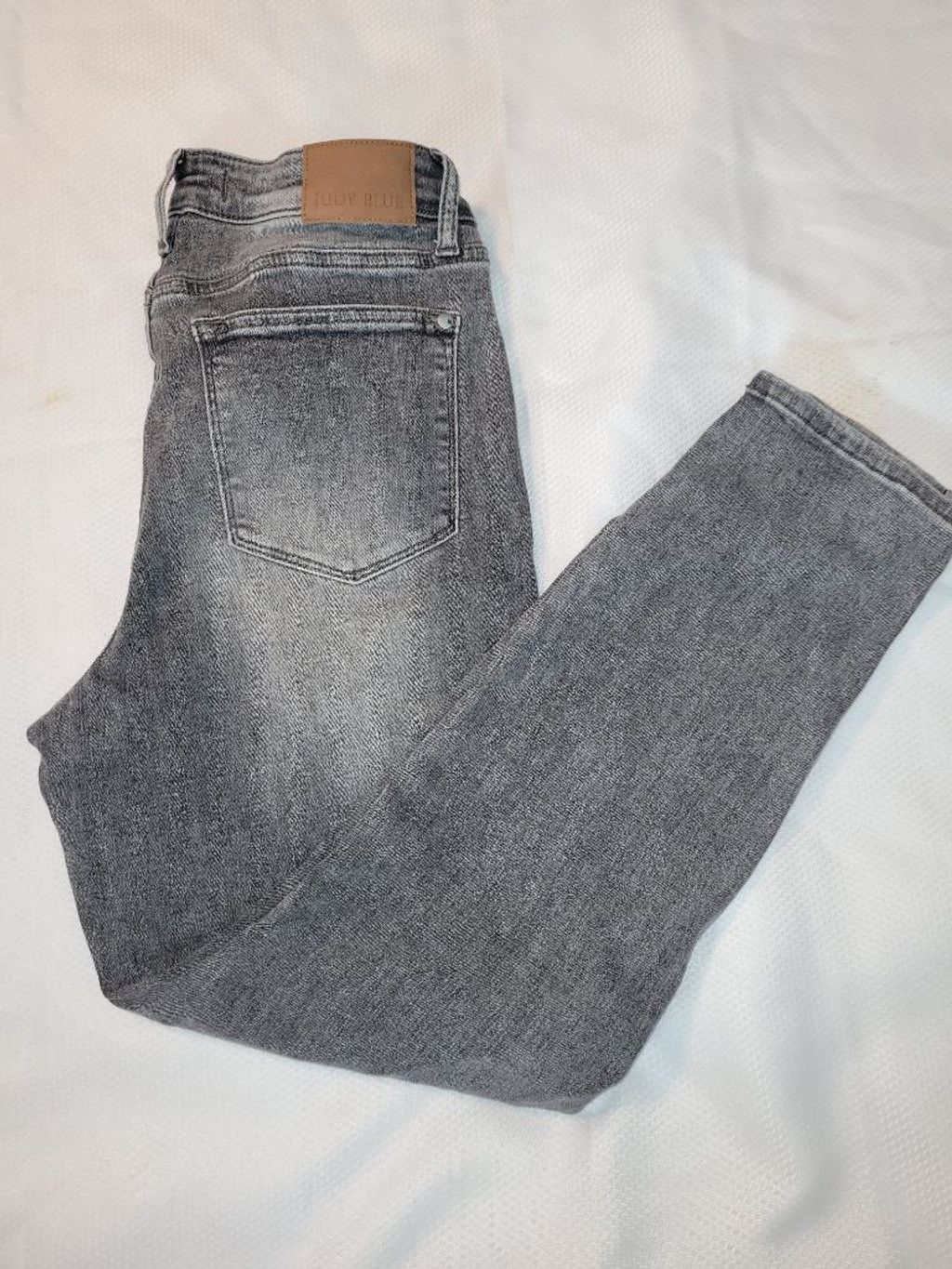 Judy Blue Women's Judy Blue Gray Slim Fit Skinny Jeans Size 13 Size 31" - 6 Thumbnail