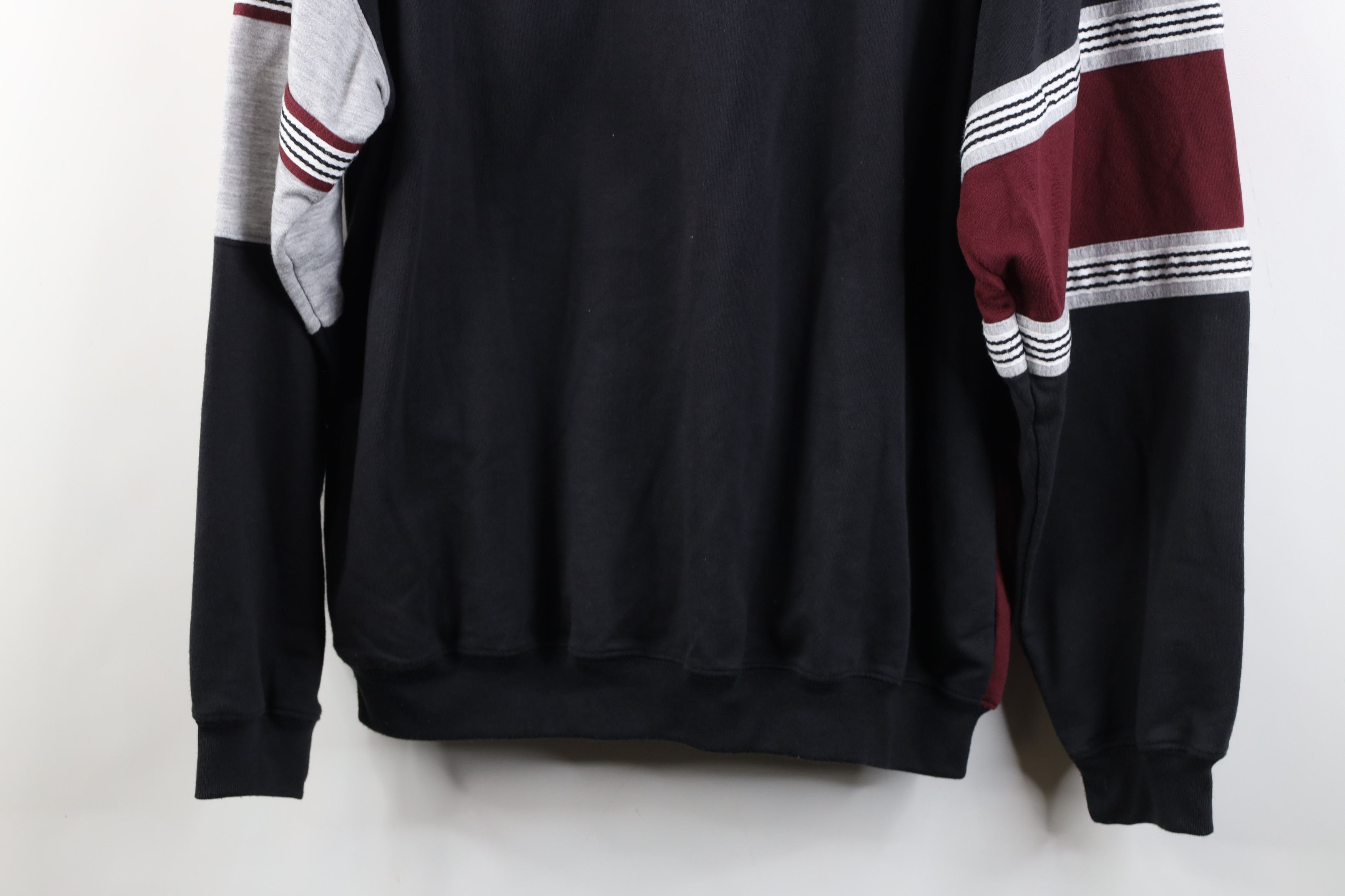 Vintage Vintage 90s Streetwear Striped Pullover Long Sleeve Polo Size US XL / EU 56 / 4 - 13 Thumbnail