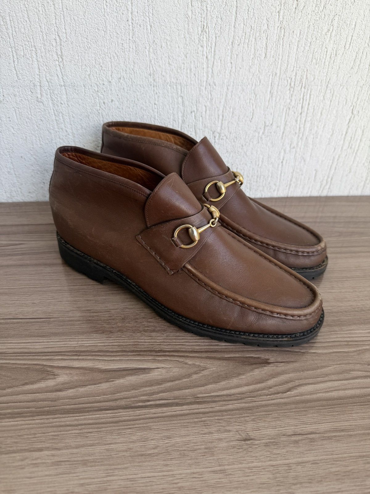 Gucci Tom ford Horsebit loafer Boots Size US 12 / EU 45 - 1 Thumbnail