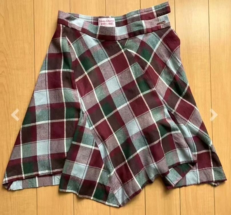 Vivienne Westwood Vivienne Westwood Plaid Midi Skirt Size 26" / US 2 / IT 38 - 1 Preview