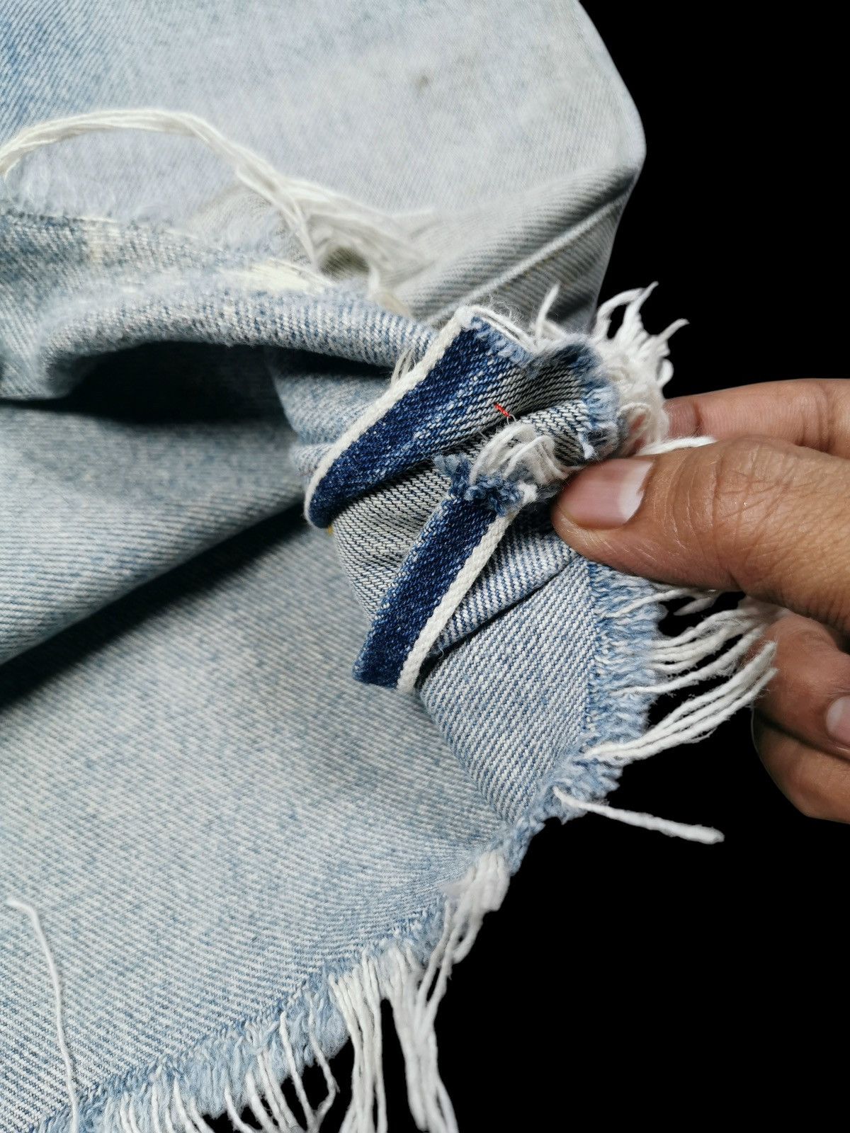 ERL × Levi's Vintage Levis Top Button 6 Style Collaboration “Levis x ERL Size 31" - 6 Thumbnail