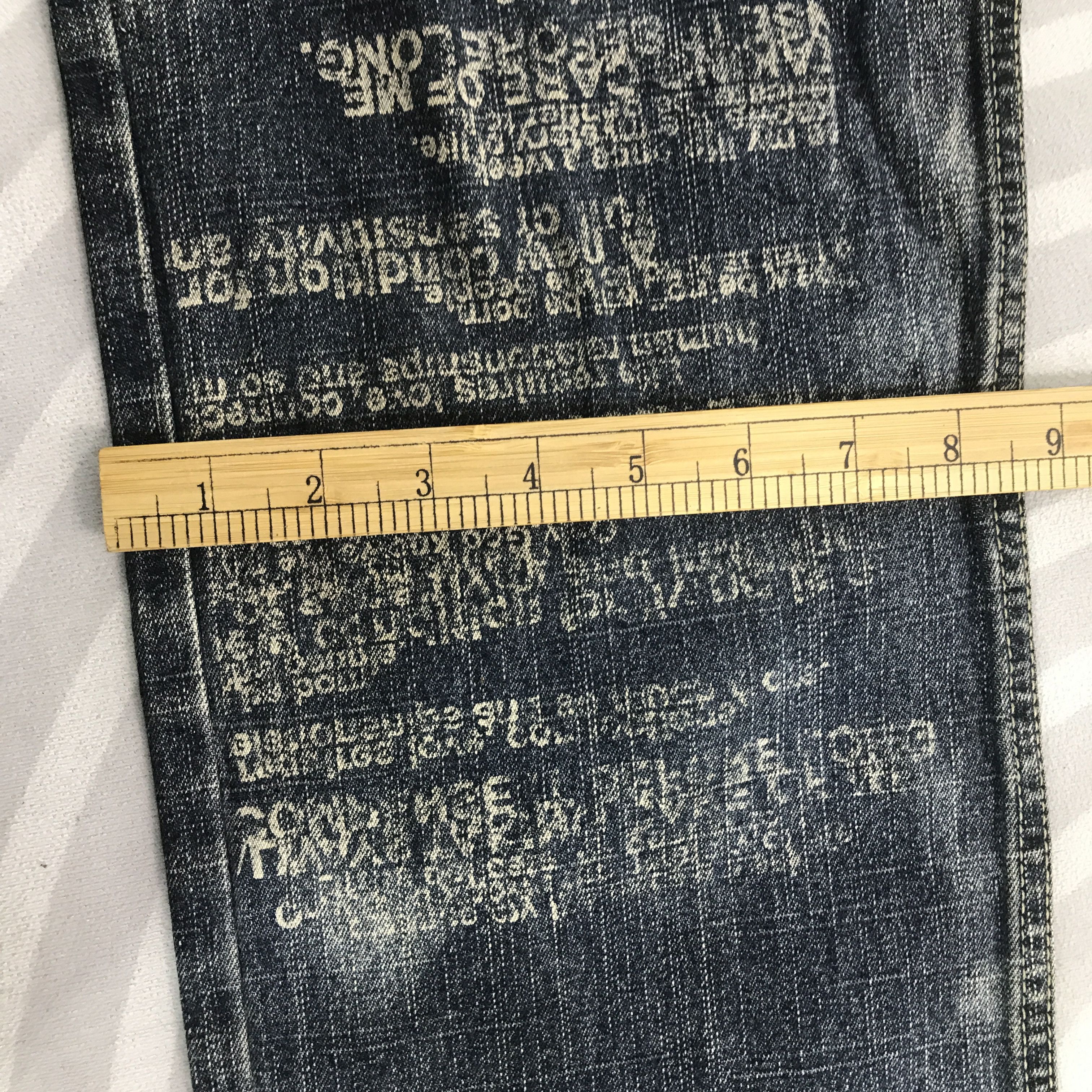 Japanese Brand Gothic style design Free Beat japan Denim pants K54B14 Size US 32 / EU 48 - 10 Thumbnail