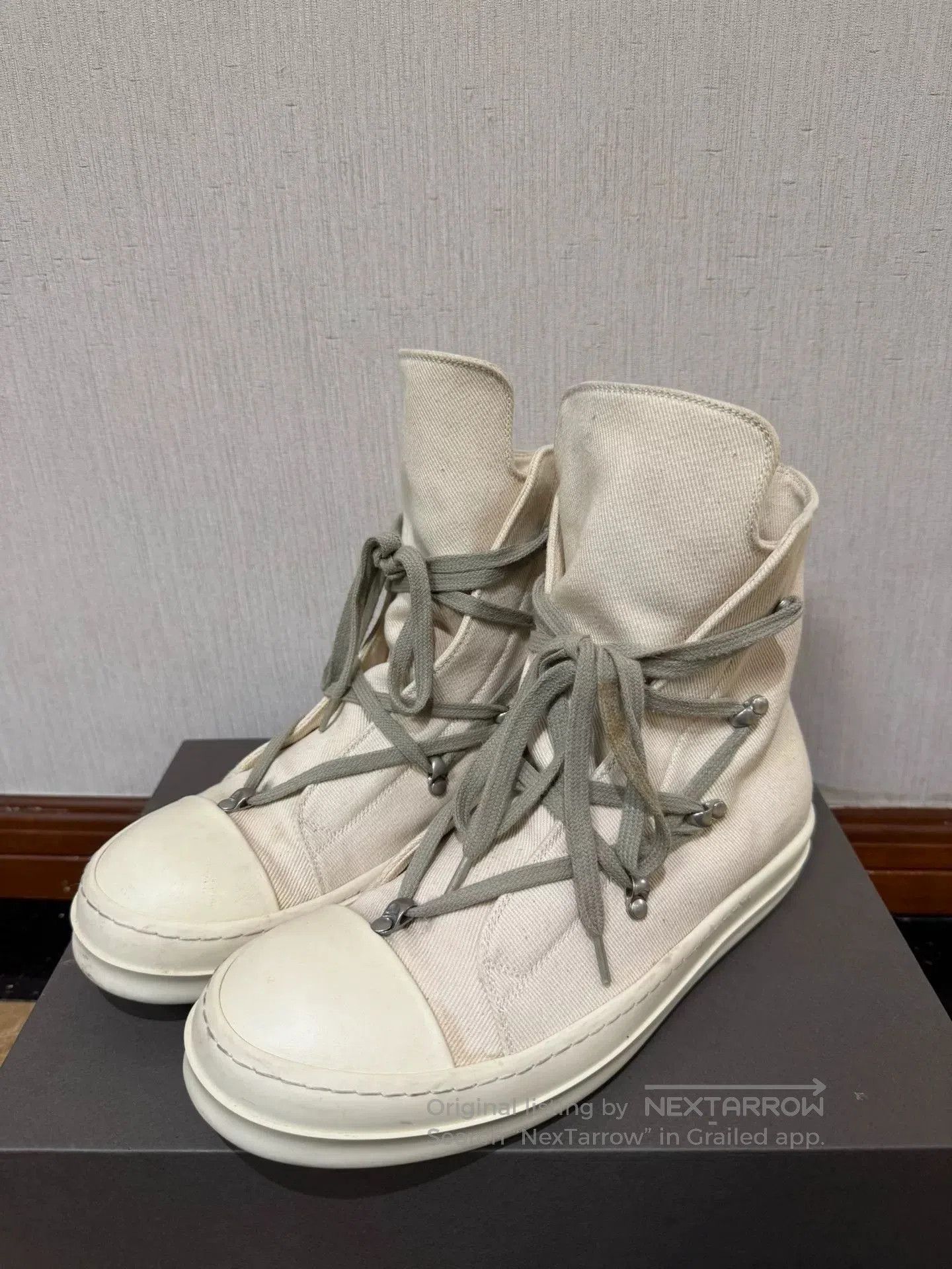 Rick Owens rick owens white star lace. Size US 9 / EU 42 - 1 Thumbnail