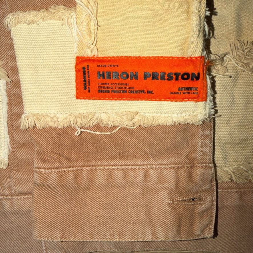 Heron Preston HERON PRESTON AW2021 PATCHWORK DENIM JACKET Size S / US 4 / IT 40 - 7 Thumbnail