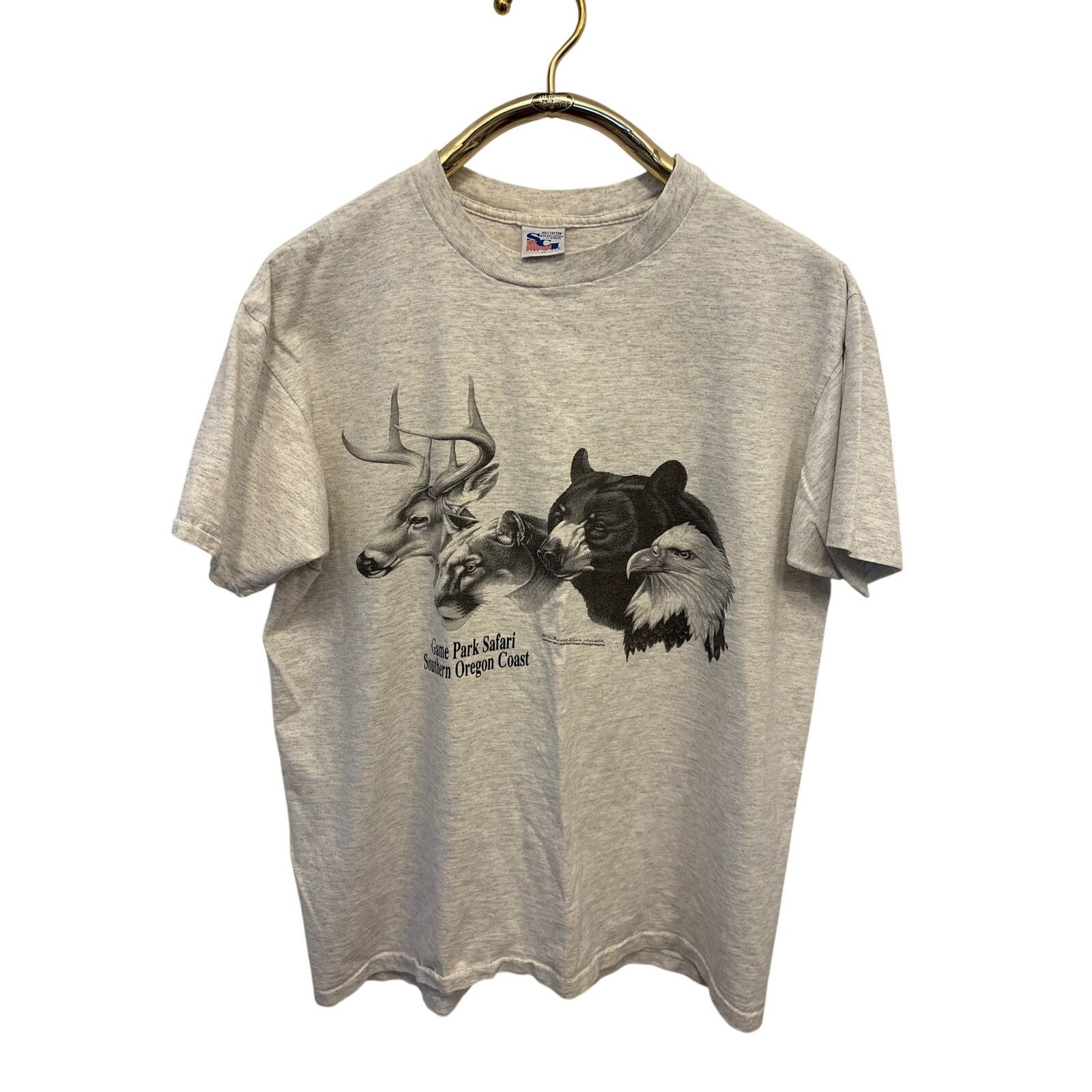 Vintage VTG 1991 Richard Evans Younger game park Safari Oregon shirt Size US XL / EU 56 / 4 - 6 Thumbnail