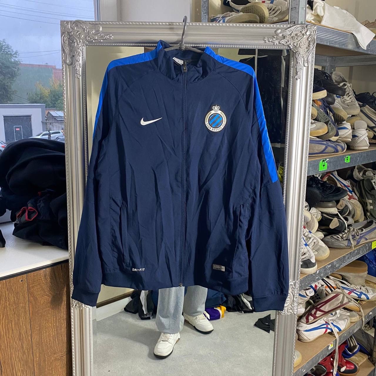 Nike Y2K Nike Zip Up Brugge Blockcore style Size US M / EU 48-50 / 2 - 1 Thumbnail