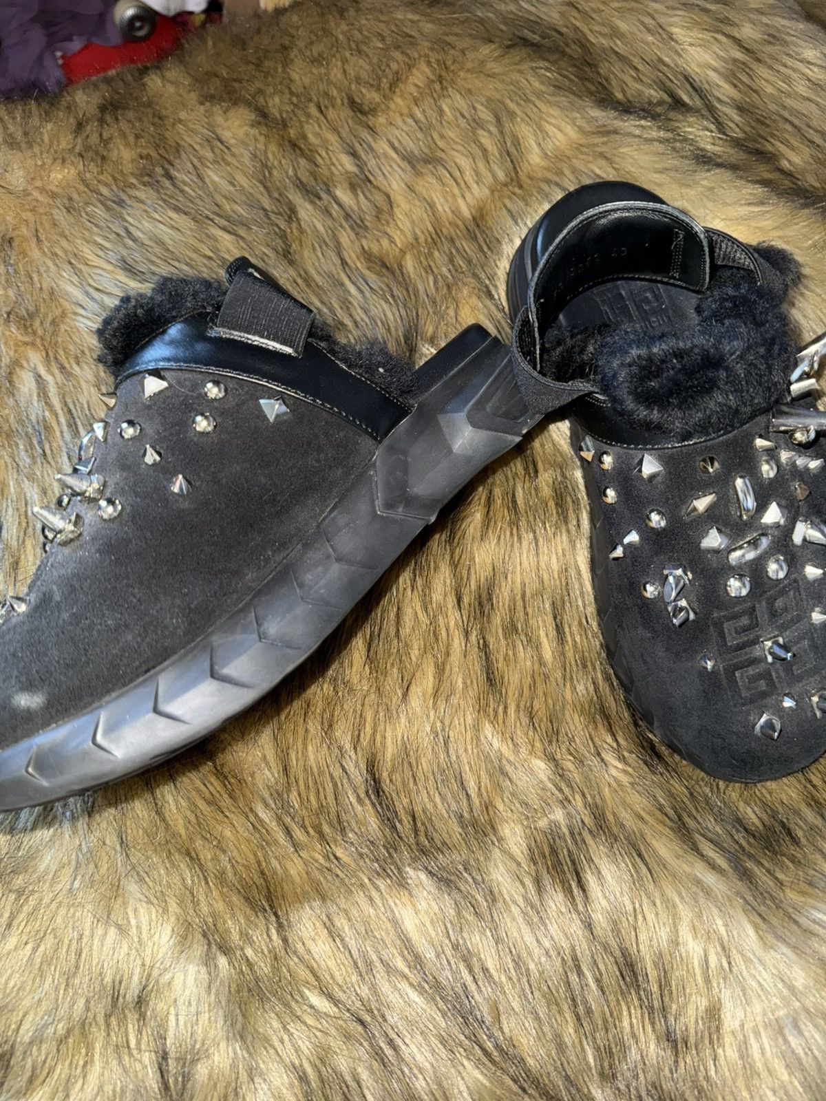 Givenchy Givenchy Spiked Marshmallow Clogs Size US 7 / EU 40 - 3 Thumbnail