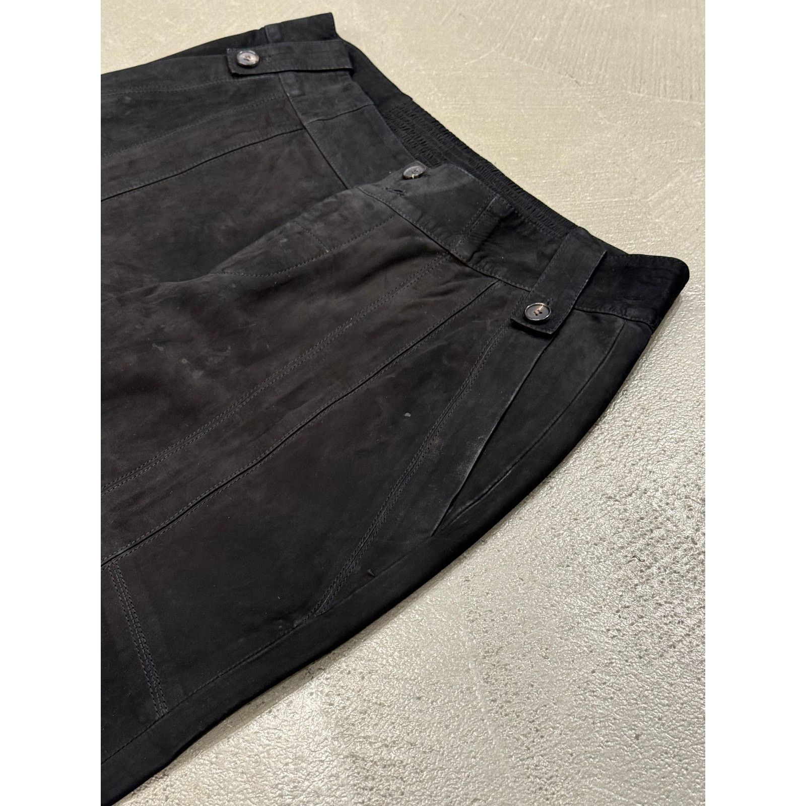 Gucci 2000s Gucci by Tom Ford paneled moto leather pants Size 27" / US 4 / IT 40 - 4 Thumbnail