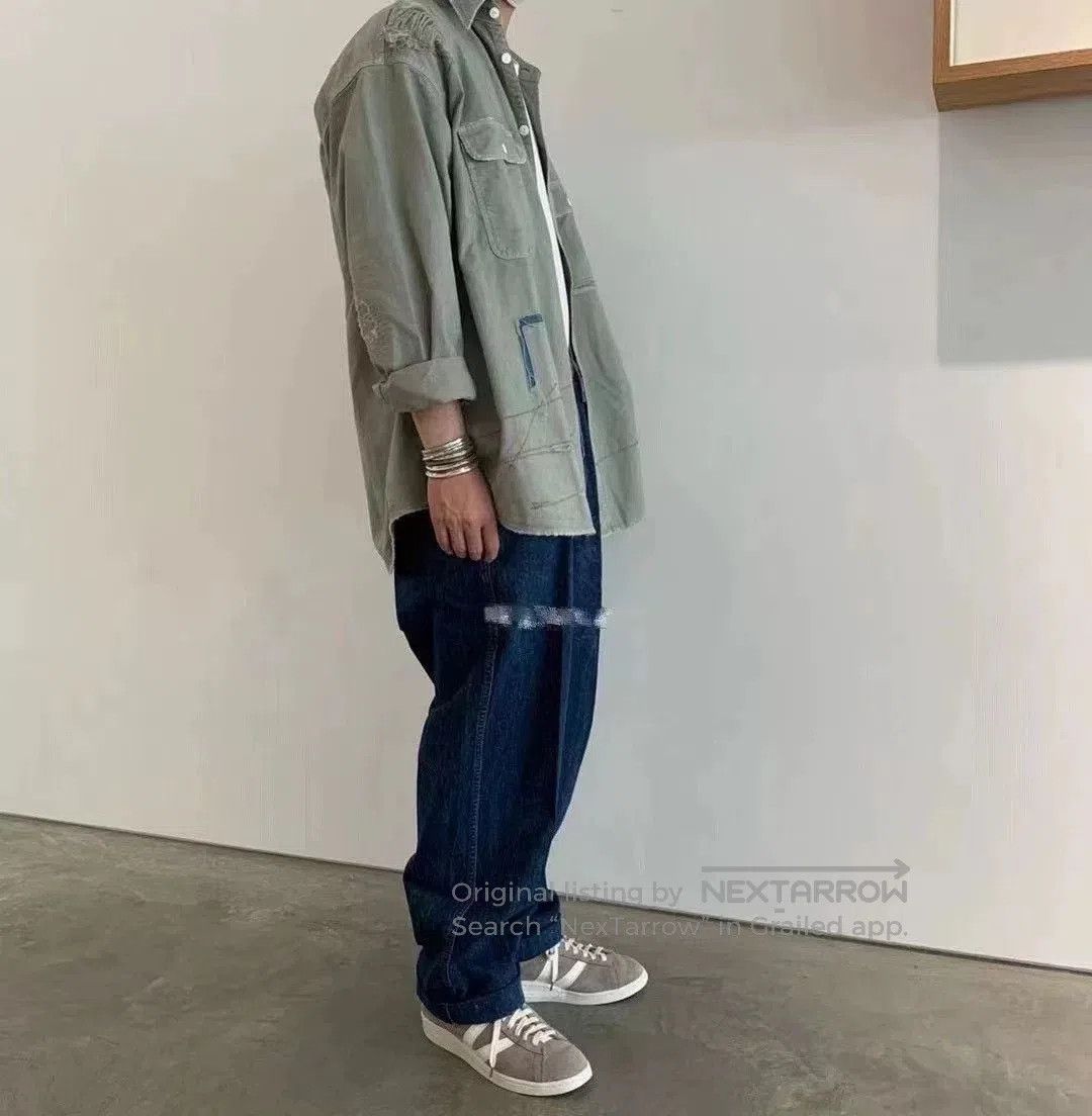 Visvim visvim ss camus braces pants in dry denim. Size US 30 / EU 46 - 7 Thumbnail