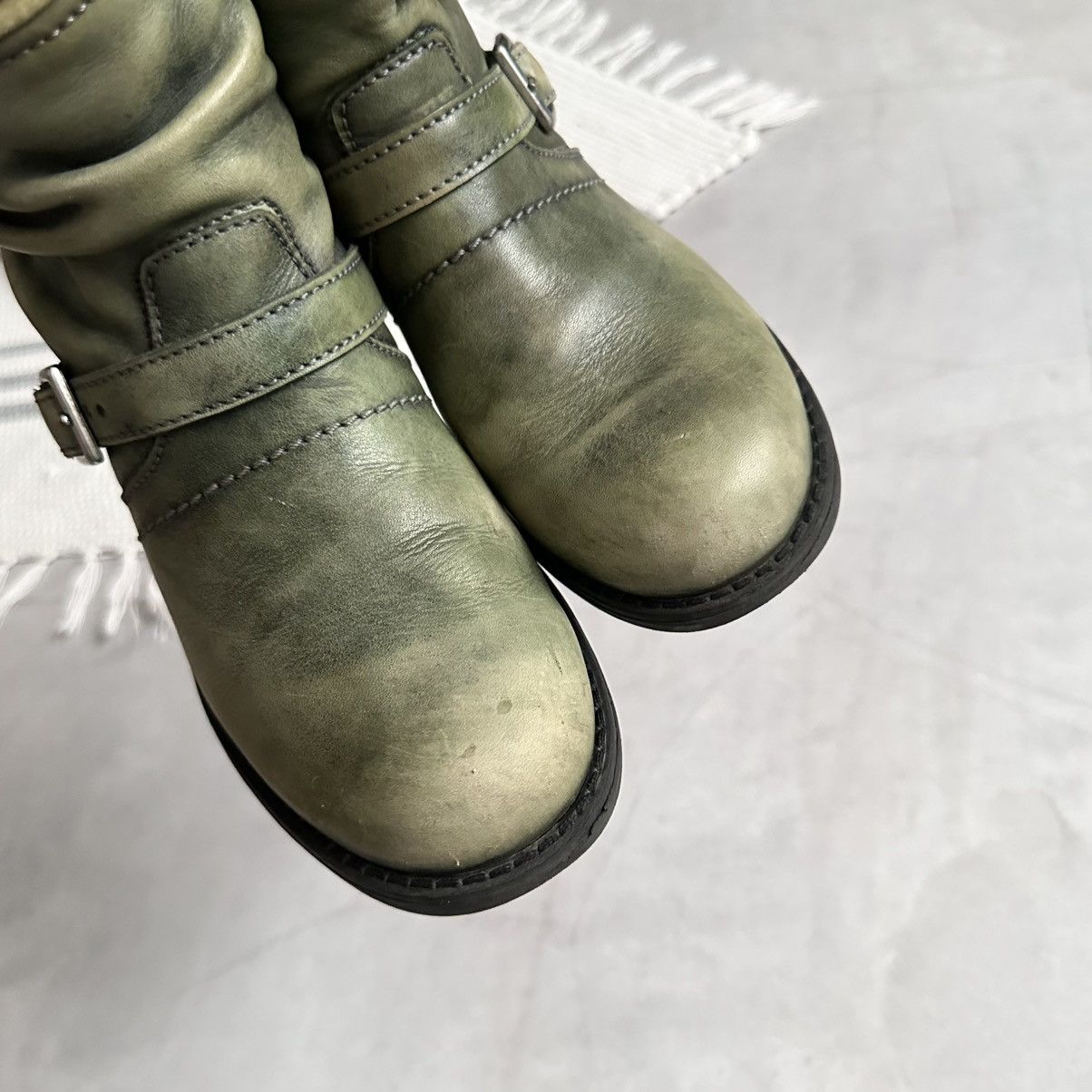 Dirk Bikkembergs 00s Dirk Bikkembergs Engineer Biker Boots AS 98 Vibe Size US 4 / IT 34 - 6 Thumbnail